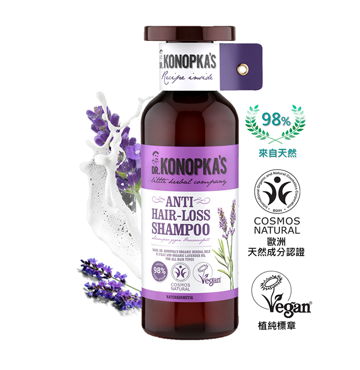 珂諾譜【強健髮根】洗髮精 500ml - Dr. Konopka's