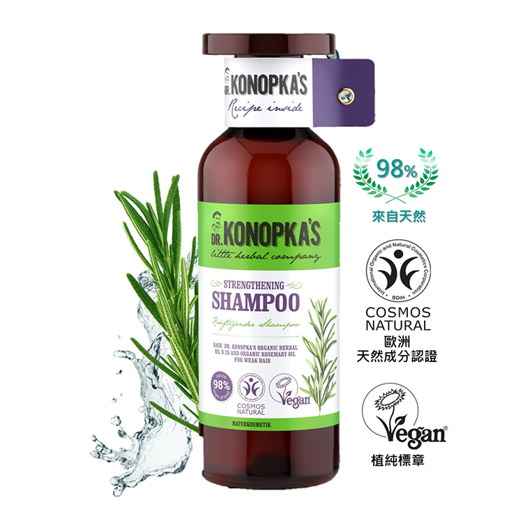 珂諾譜【光澤Q彈】洗髮精 500ml - Dr. Konopka's