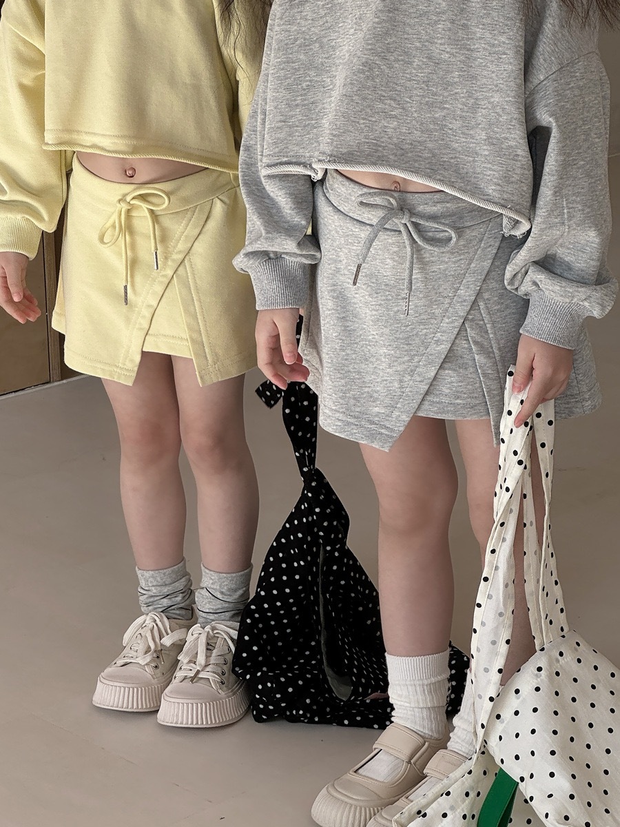 個性開衩不規則短裙