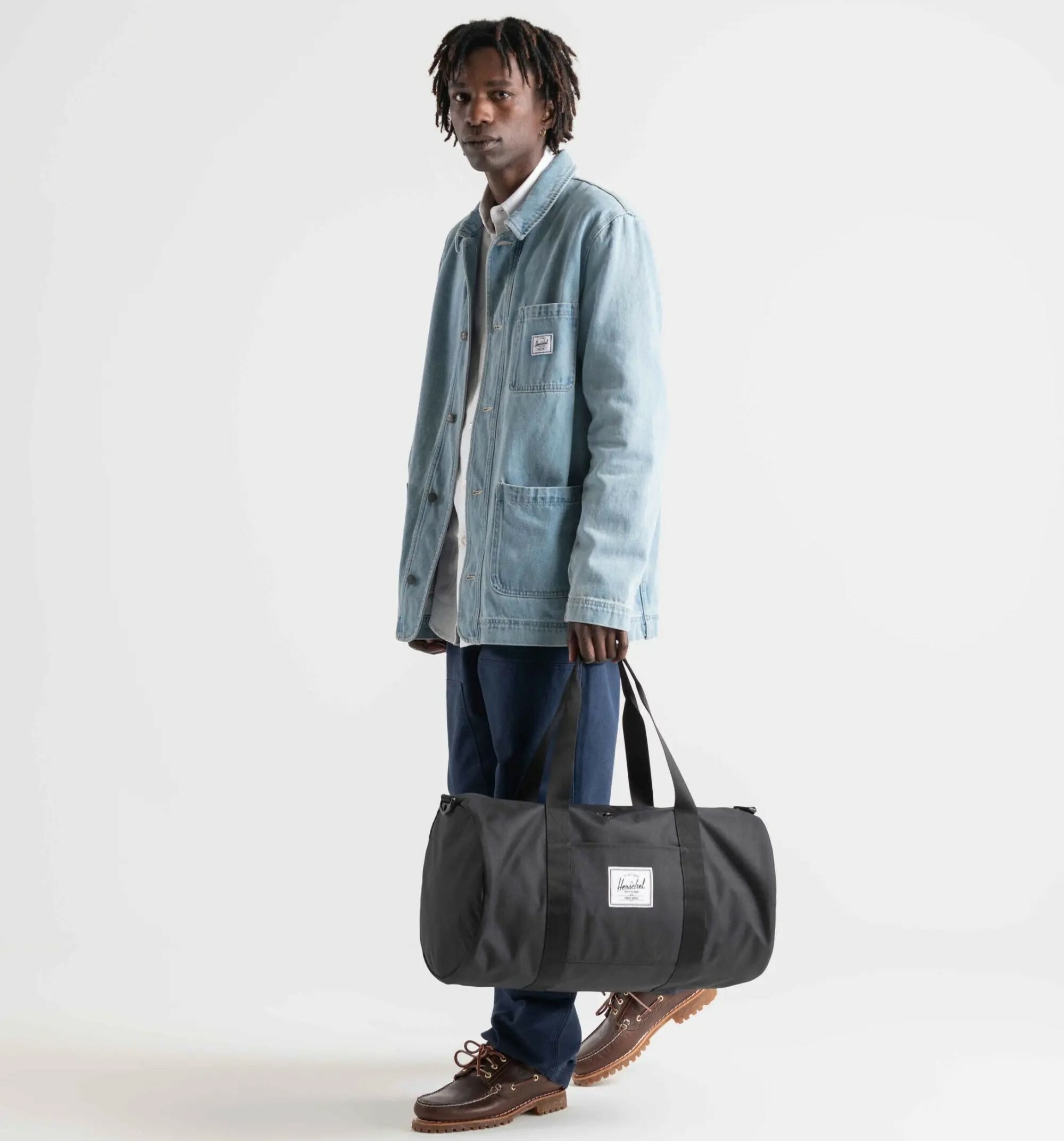 Herschel Classic Gym健身袋 旅行袋 穿搭圖片