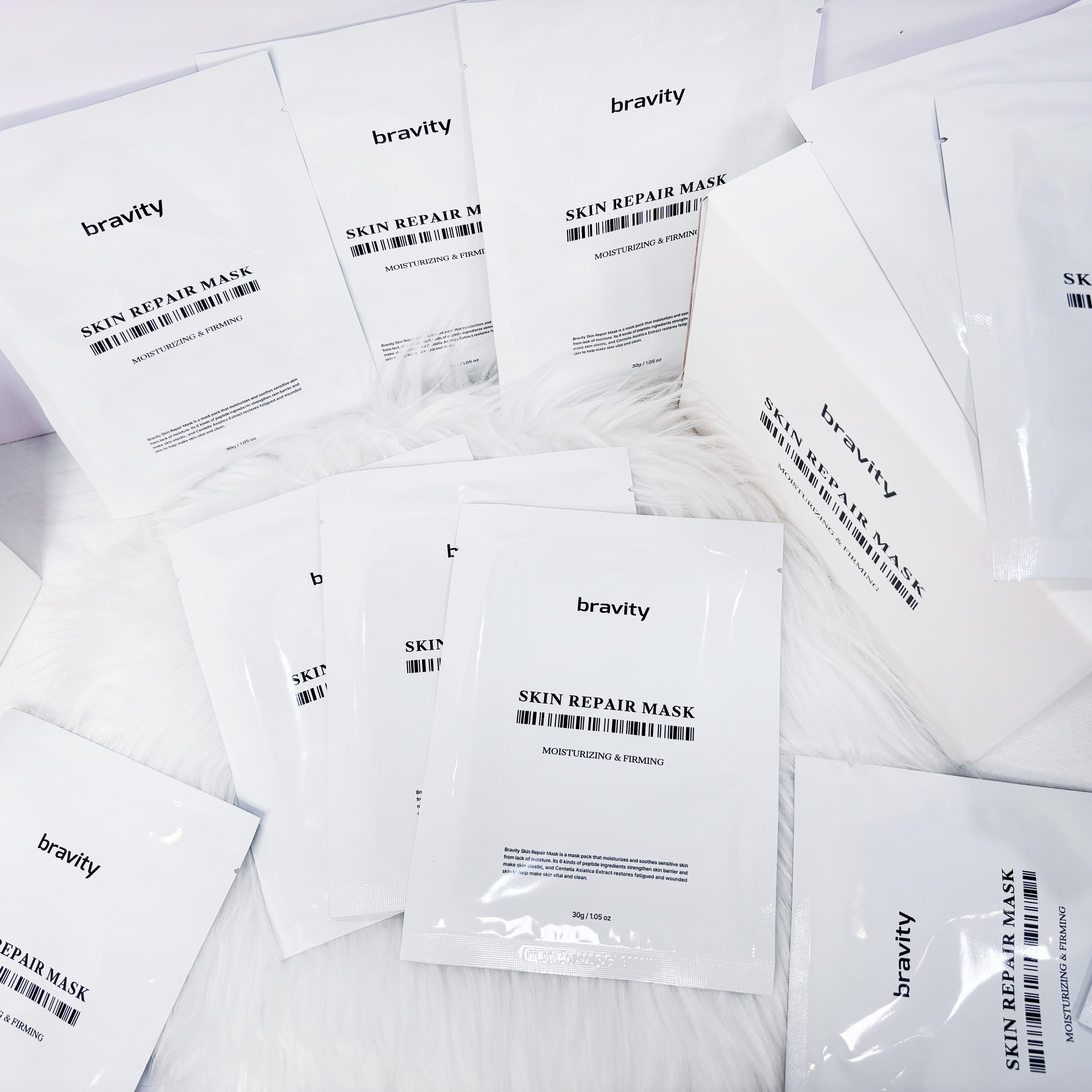 韓國 Bravity 深層水光面膜 30ml/50片/盒裝