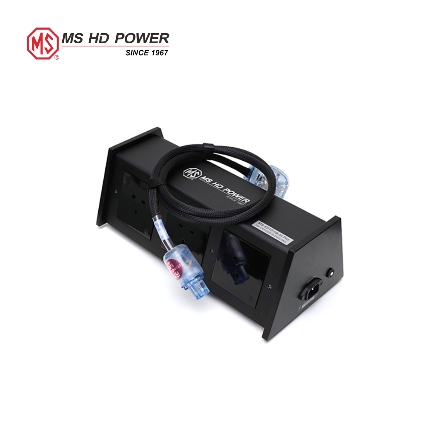 MS HD Power MS-E01S mk-III Pro. (UK) 78K Premium-Grade 6 Way UK Filter Socket