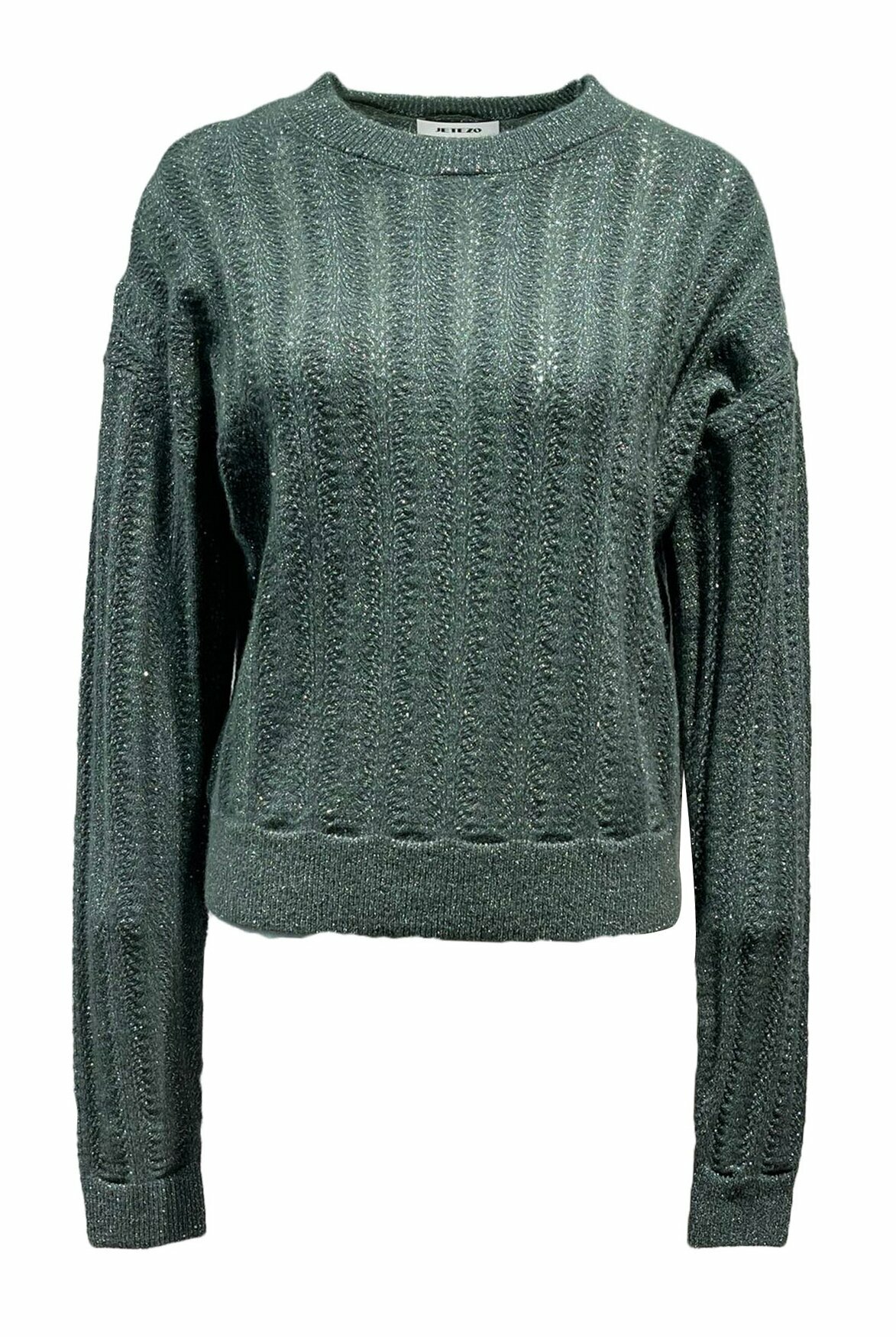 BD15332A1 靜謐微光亮絲細織紋理毛衣 (2色)