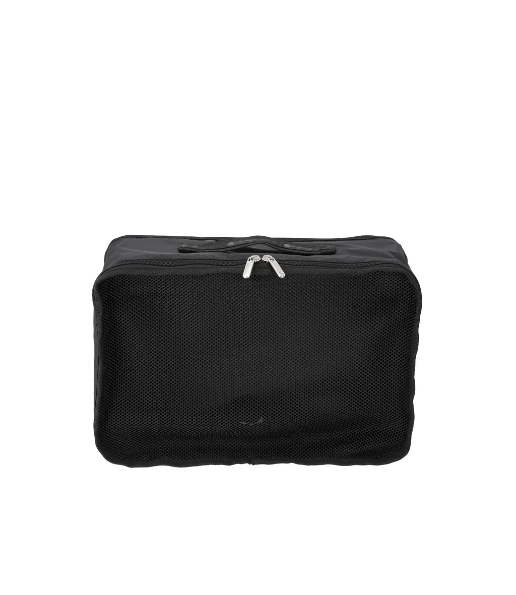 MEDIUM PACKING CUBE (RECYCLED BLACK)