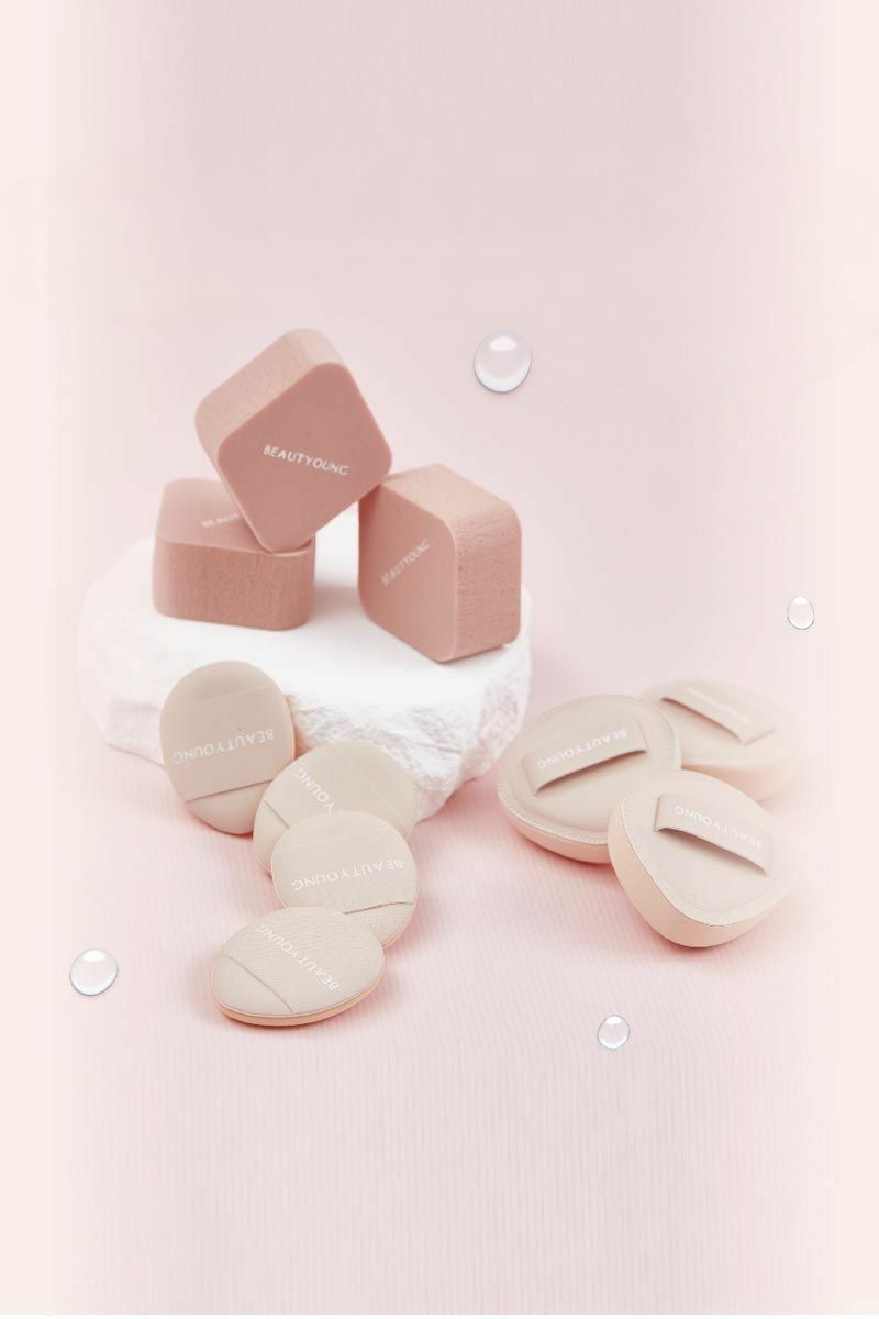 妝漾 水光感迷你上妝粉撲三件組