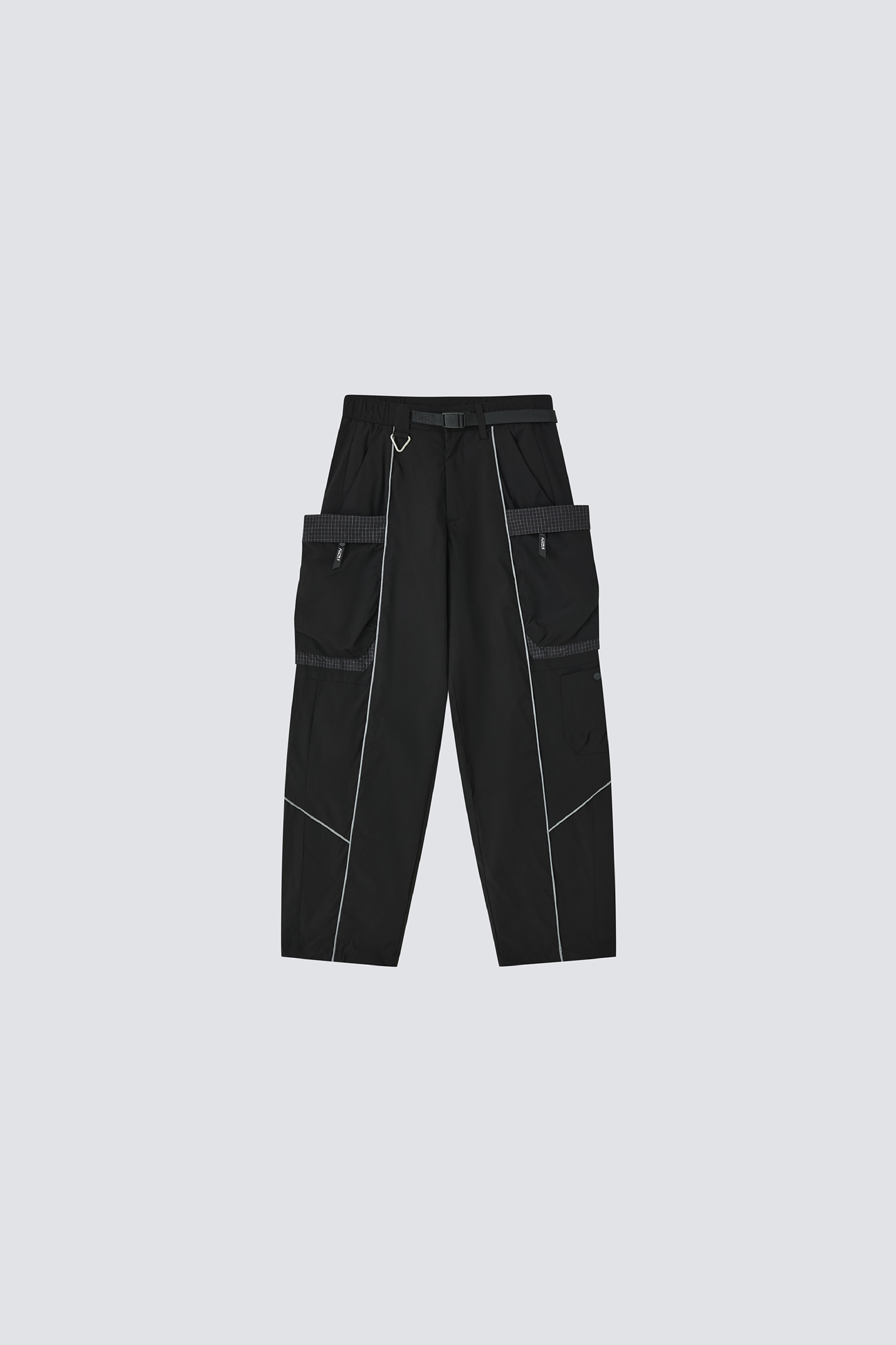 Waterproof Mesh 3D width pants｜Black｜Hong Kong Original Design