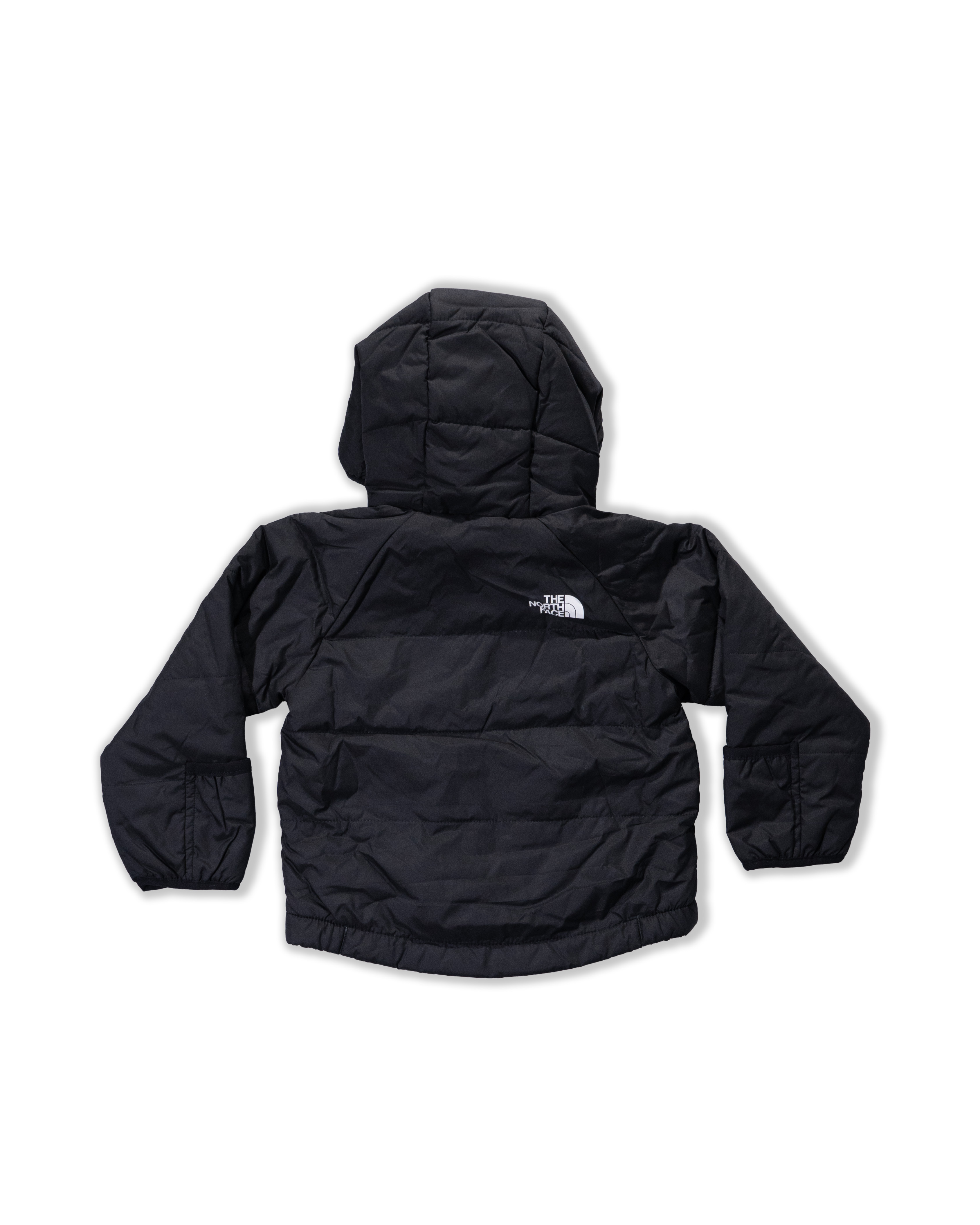 TNF北臉 0122 黑藍色 童 雙面穿 鋪棉