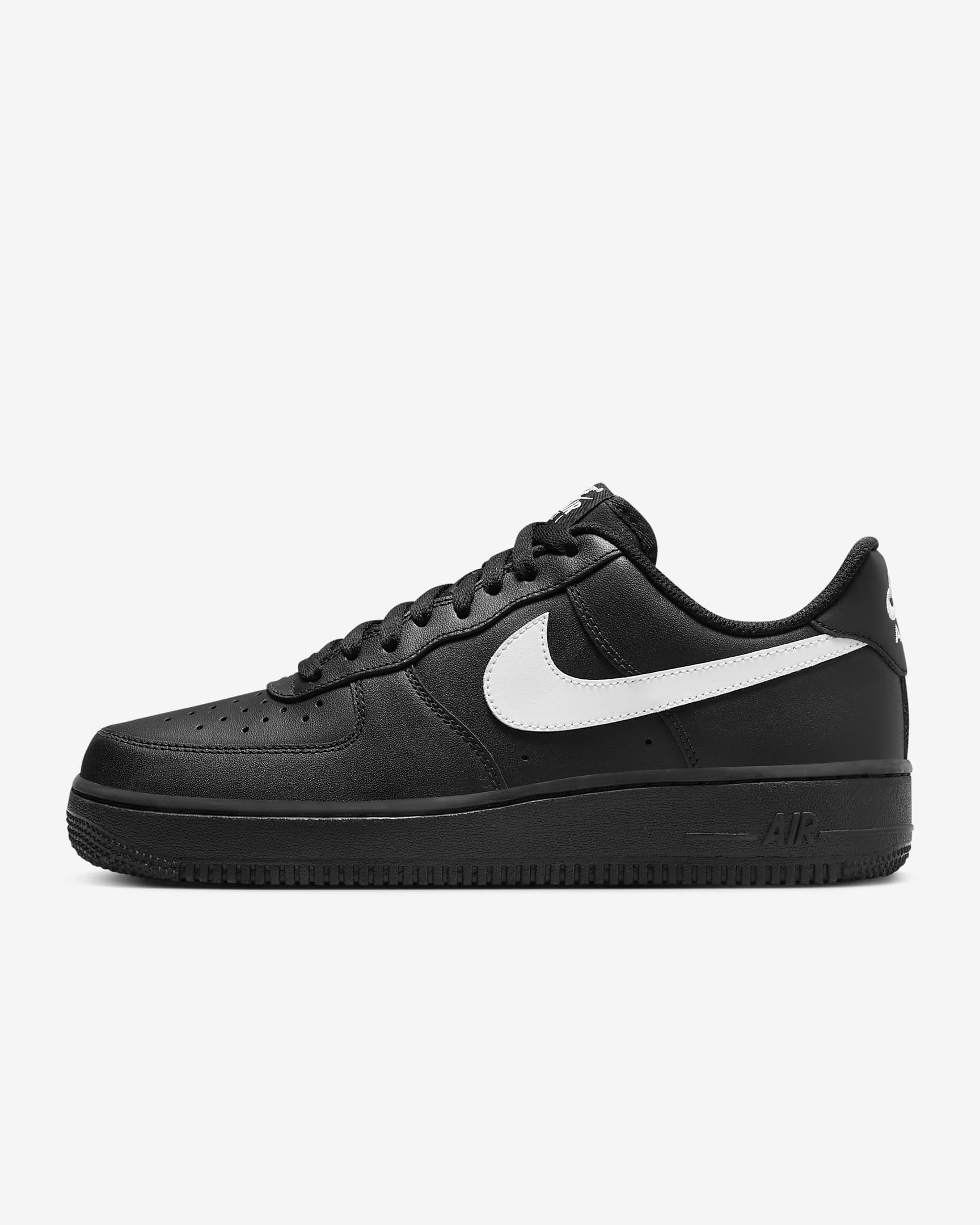 Nike Air Force 1 '07 BLACK/WHITE" 黑底白勾 小AMBUSH FZ0627-010