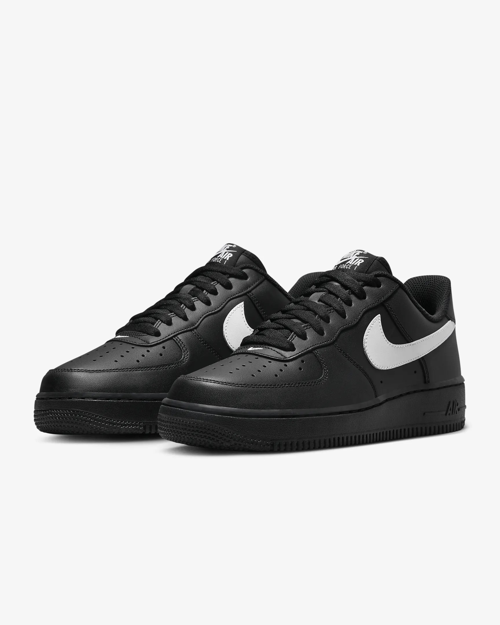 Nike Air Force 1 '07 BLACK/WHITE" 黑底白勾 小AMBUSH FZ0627-010