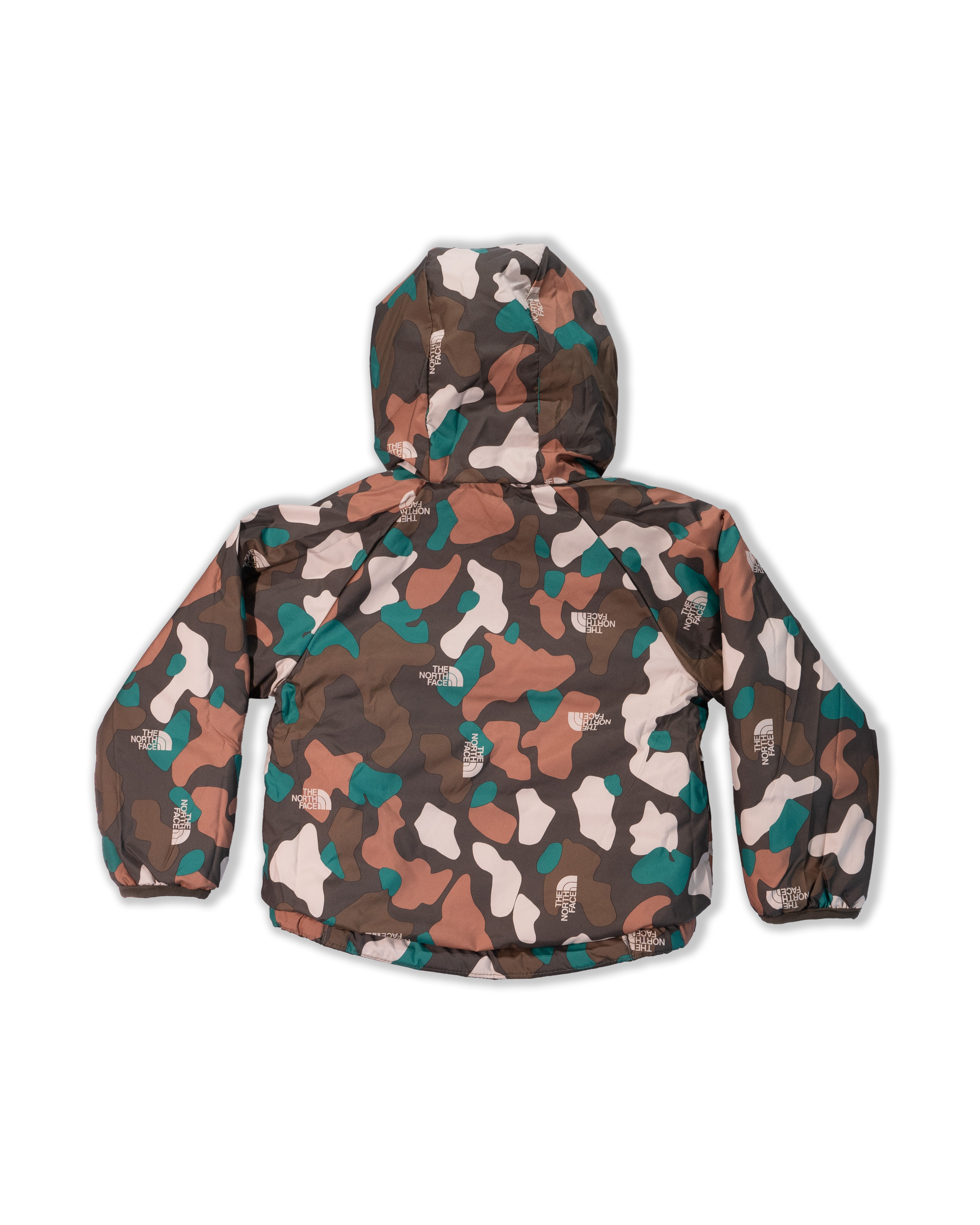 TNF北臉 0104 寶寶 迷彩軍綠色  鋪棉