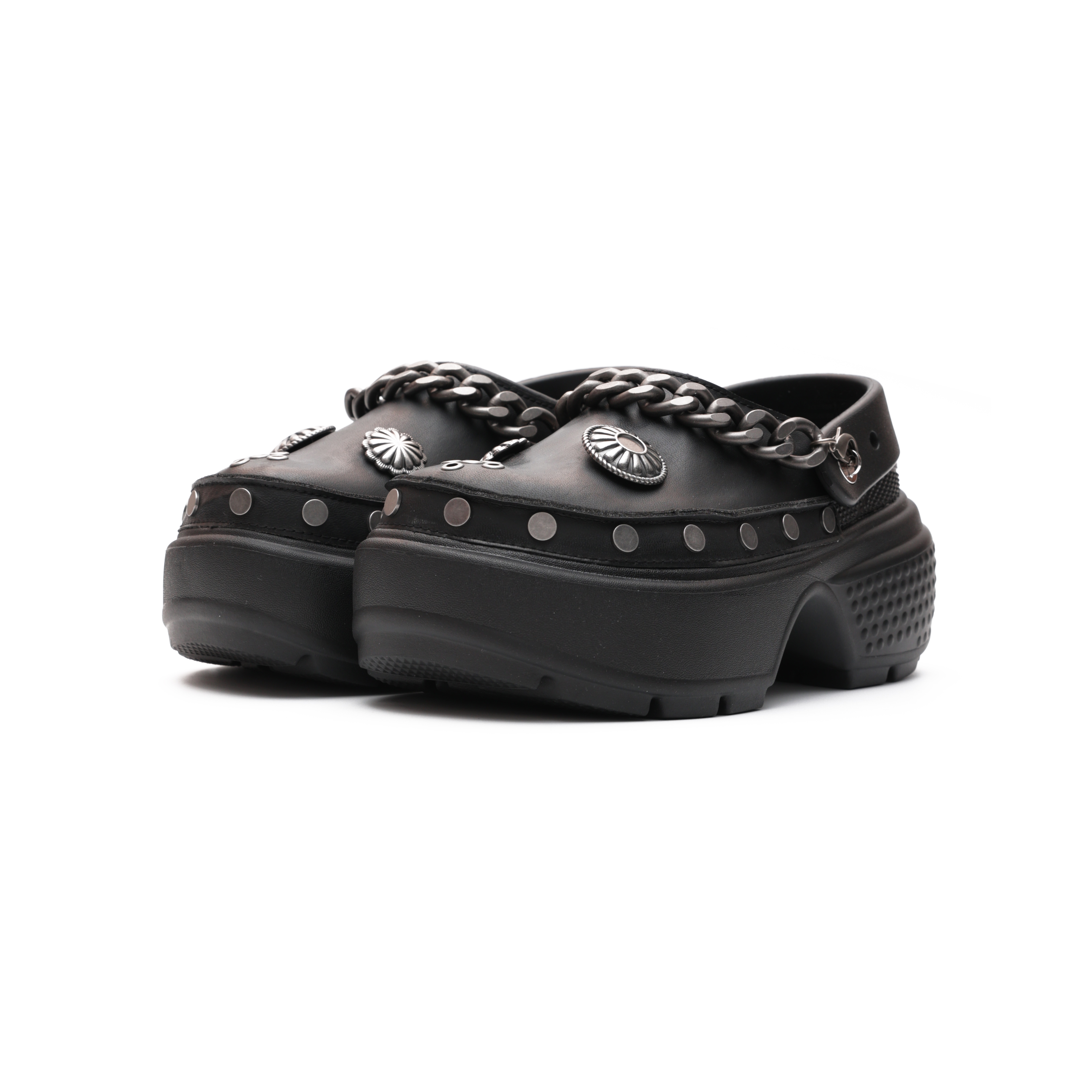 CROCS STOMP EMEELLISHED BLACK 1CS210688001