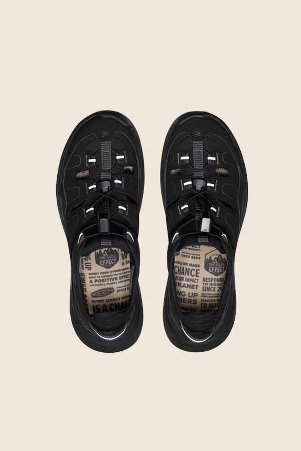 KEEN- WK450 曲線涼鞋 - 經典黑