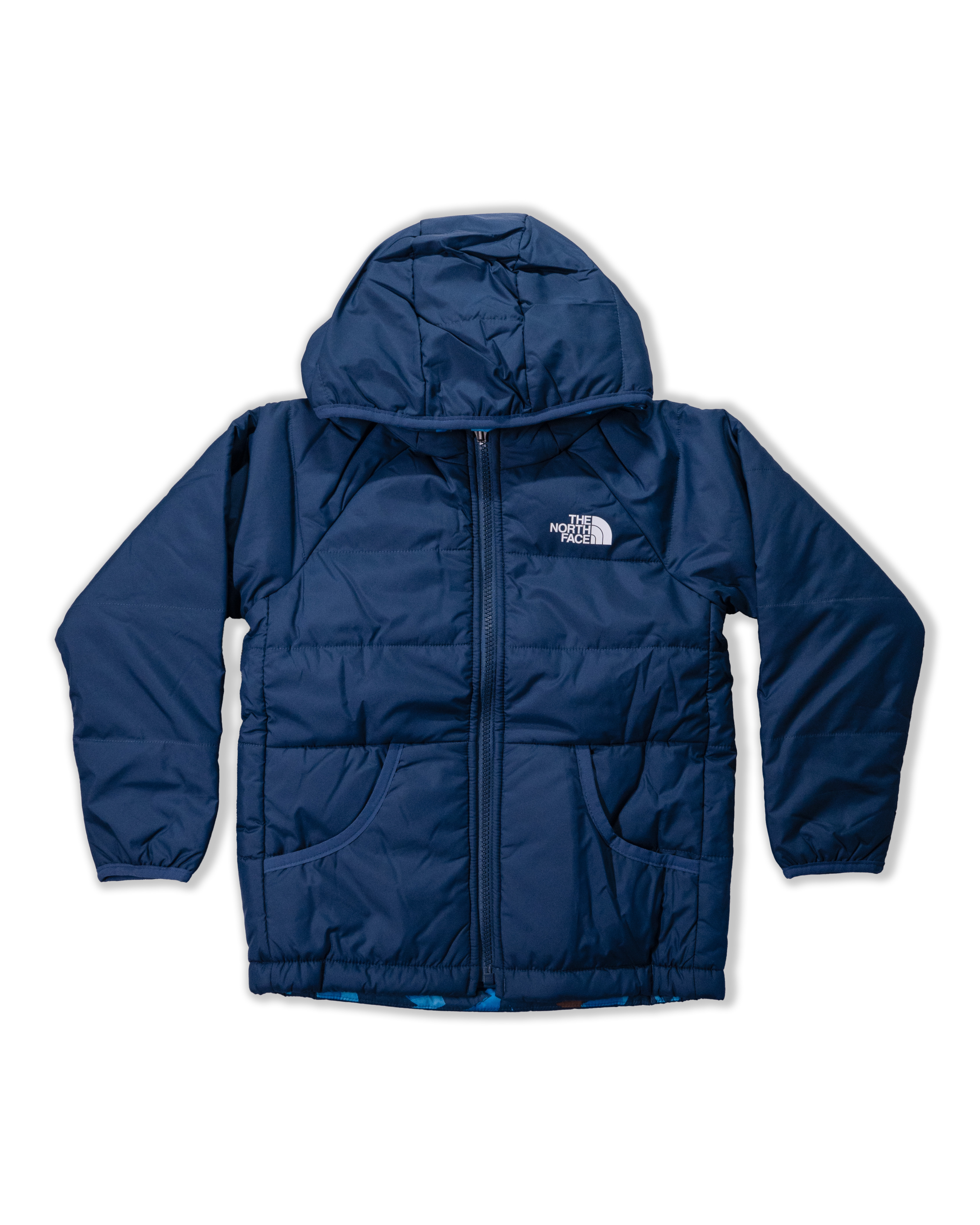 TNF北臉 0118 童 深藍色 鋪棉