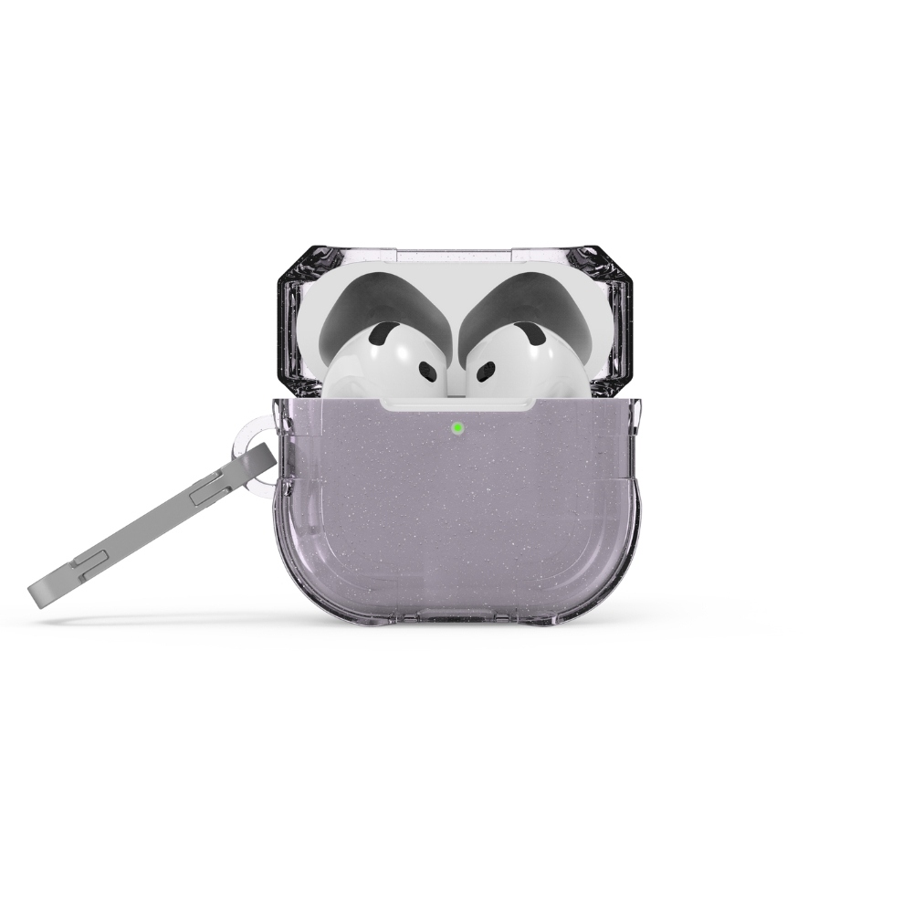 AirPods4 坦克軍規耳機套 / 透紫