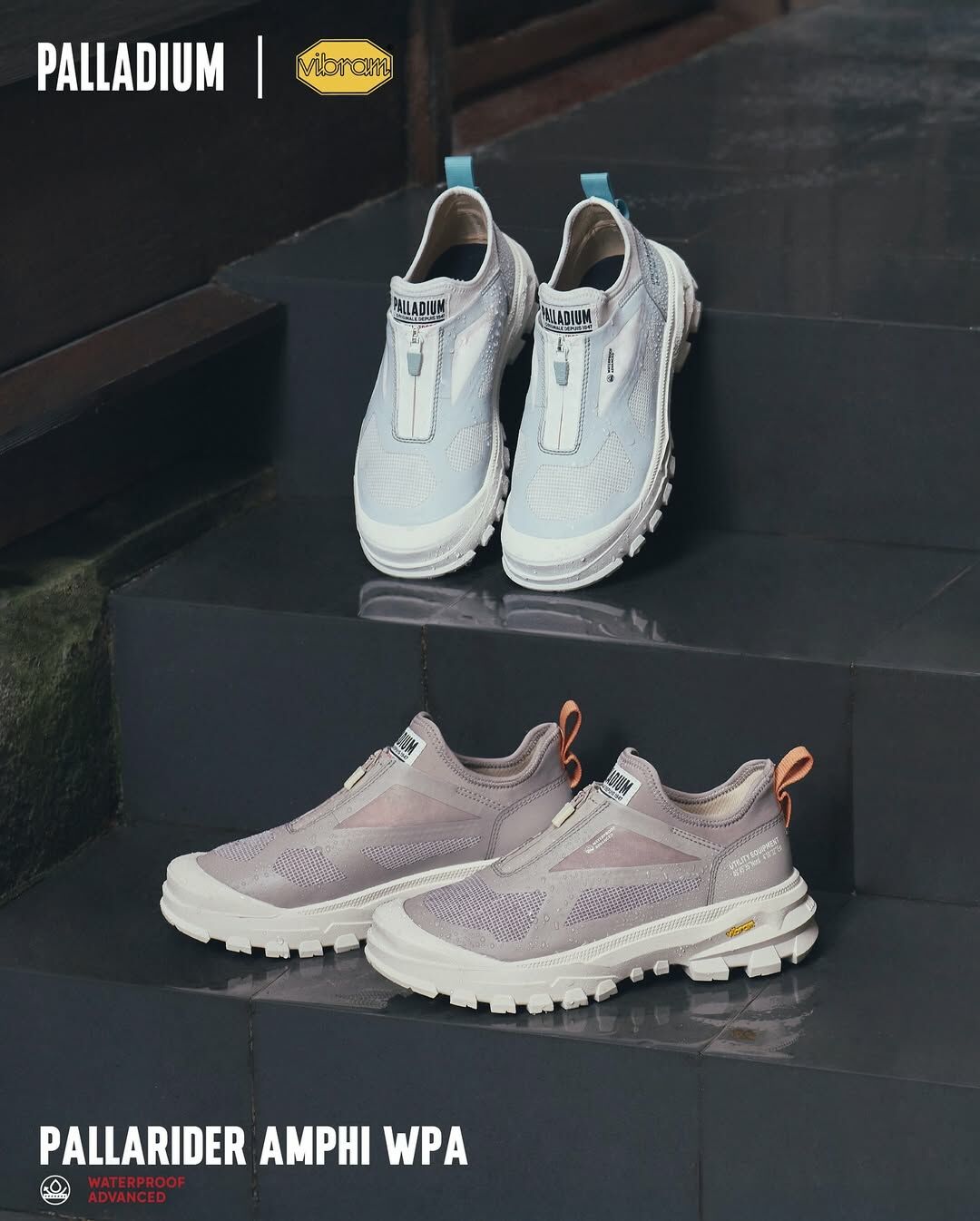 **特價商品售出無退換**男女鞋 PALLADIUM PALLARIDER AMPHI WPA 曜石黑 潮流白 奶茶色 沙漠色 軍事綠 燧石灰 再生科技 黃金大底 赤標 防水 休閒鞋【79374】