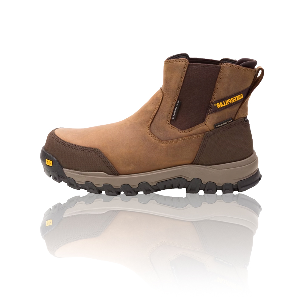 CAT CA726289 臨界反彈防水套入式短靴 沉穩棕