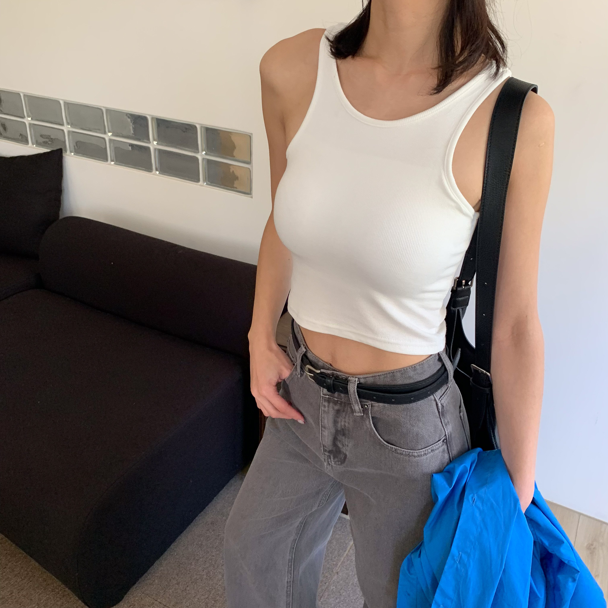 ISA_一天穿一色 日常人氣王百搭挖肩bra top_51028