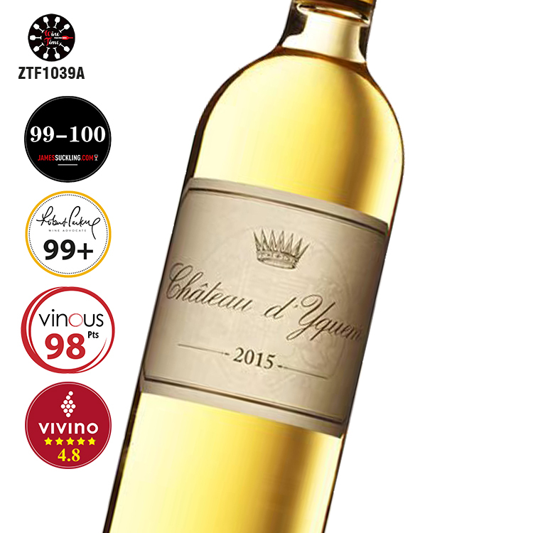 Chateau d'Yquem 2015 Sauternes Premier Cru Superieur| 最知名的貴腐甜酒酒莊