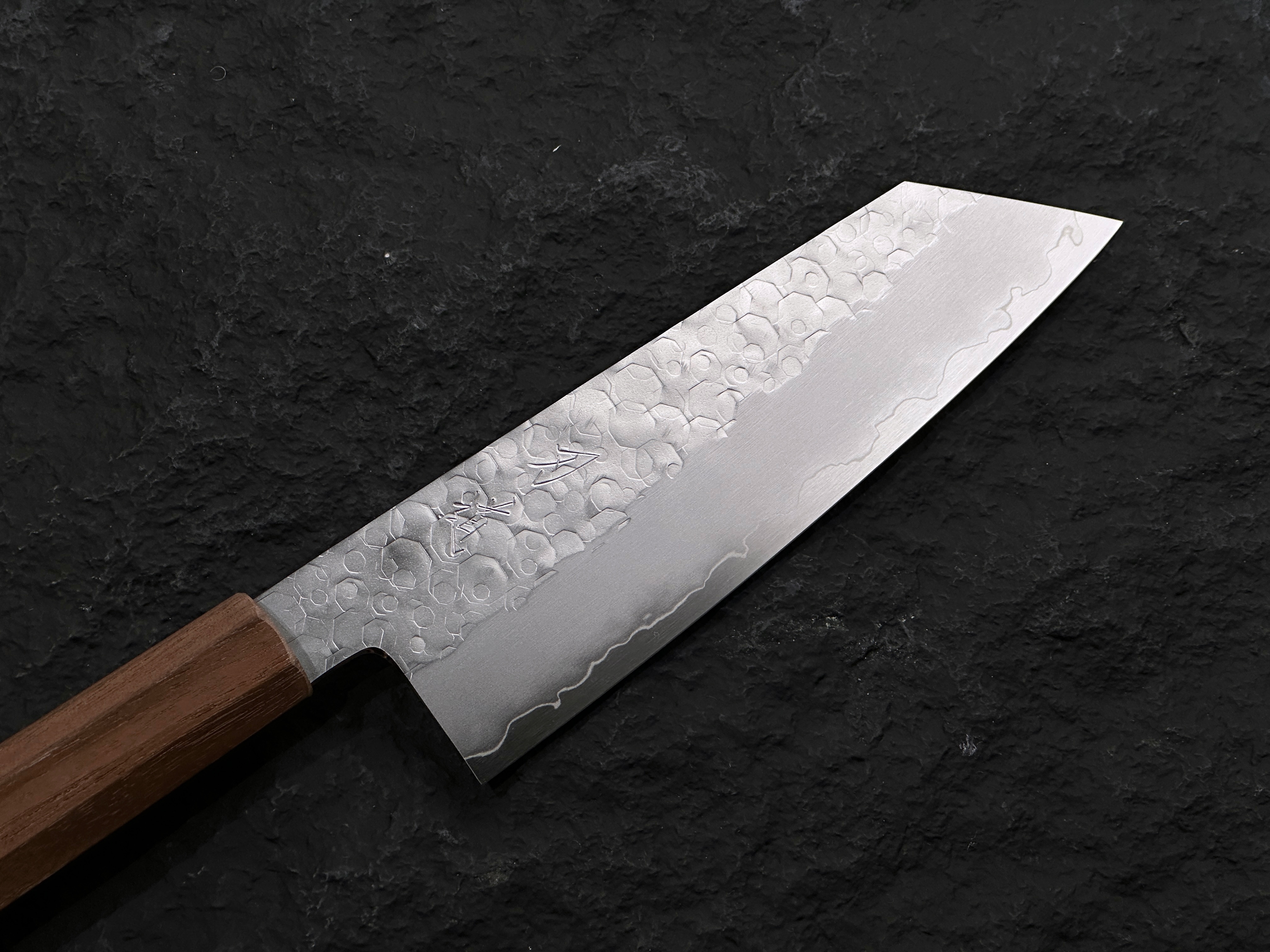 刃道 潮騒 SG2粉末鋼 槌目 文化 胡桃木柄