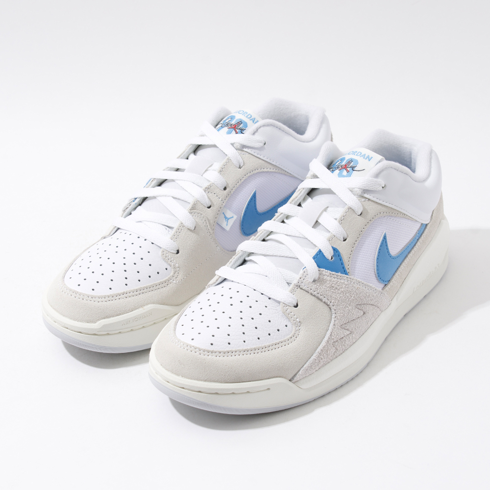 Nike Jordan Stadium 90 男 藍白 滑板 喬丹 運動 休閒 麂皮 透氣 休閒鞋 DX4397-141