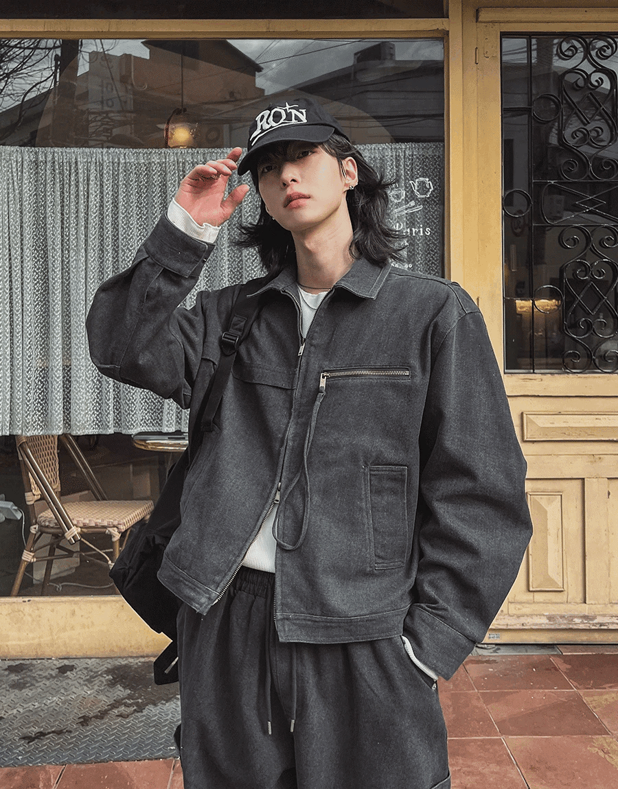 底特律工裝夾克