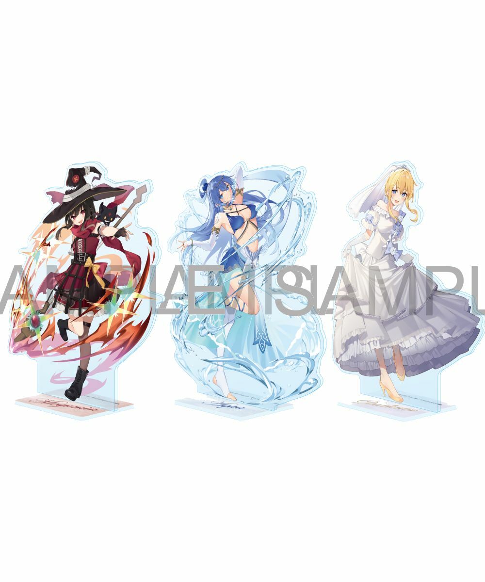 預購-『為美好的世界獻上祝福！』 壓克力人形立牌 記念衣裝ver. 系列【日本進口精品】