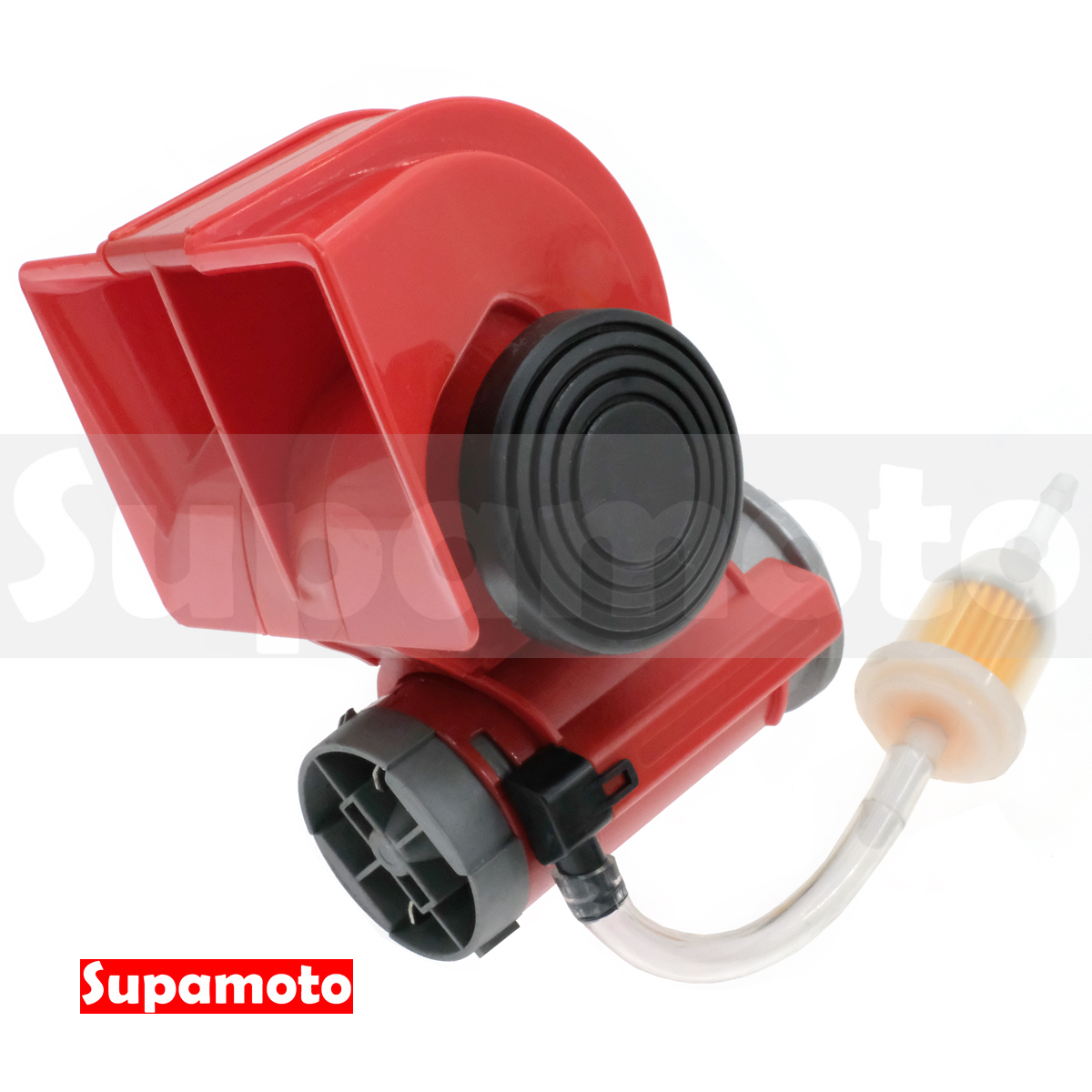 -Supamoto- 汽笛喇叭—B過濾一體型 (回音/12V/24V/AIR空氣喇叭/貨車/卡車/氣動/汽車/機車)