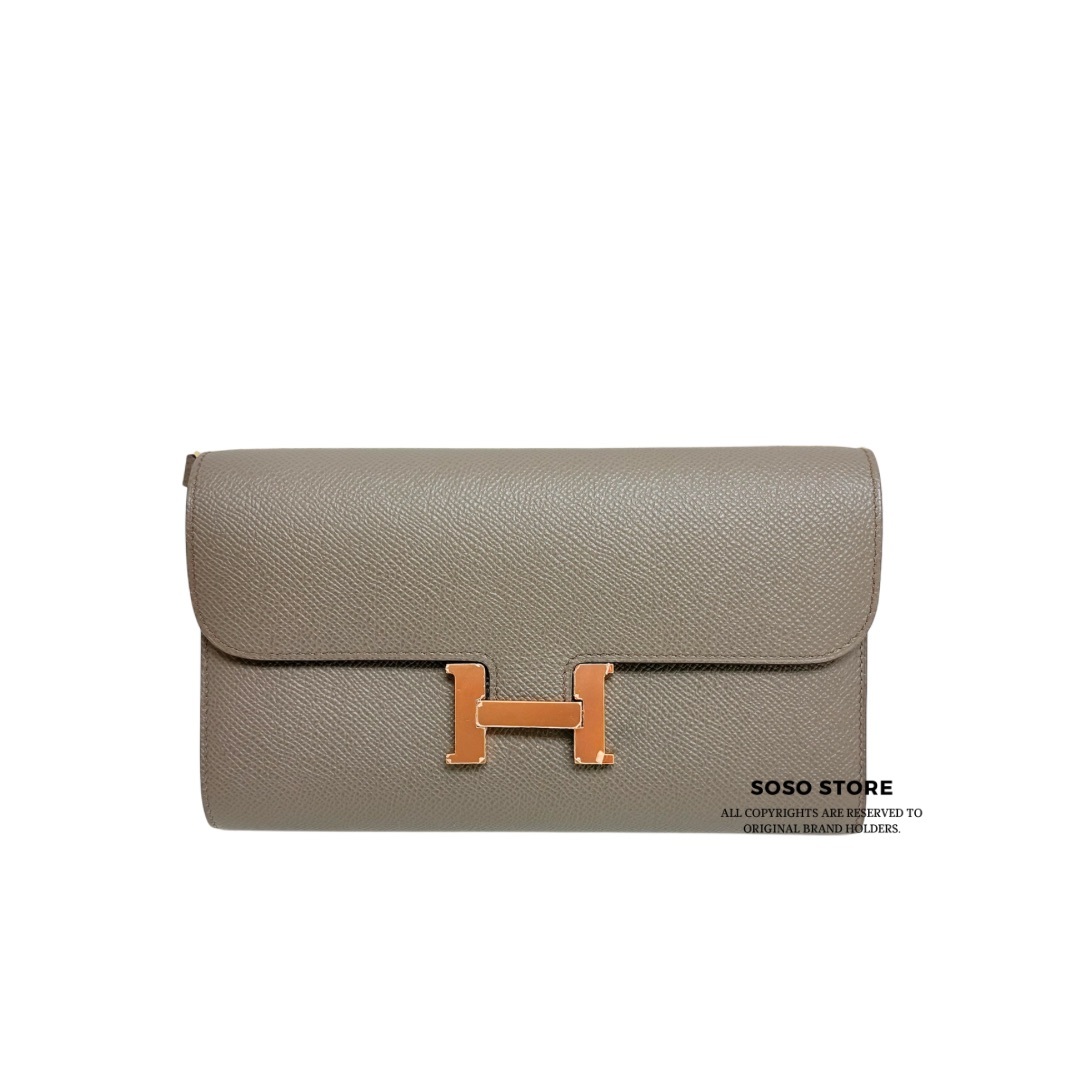 Hermes Constance To Go - Etain / RGhw