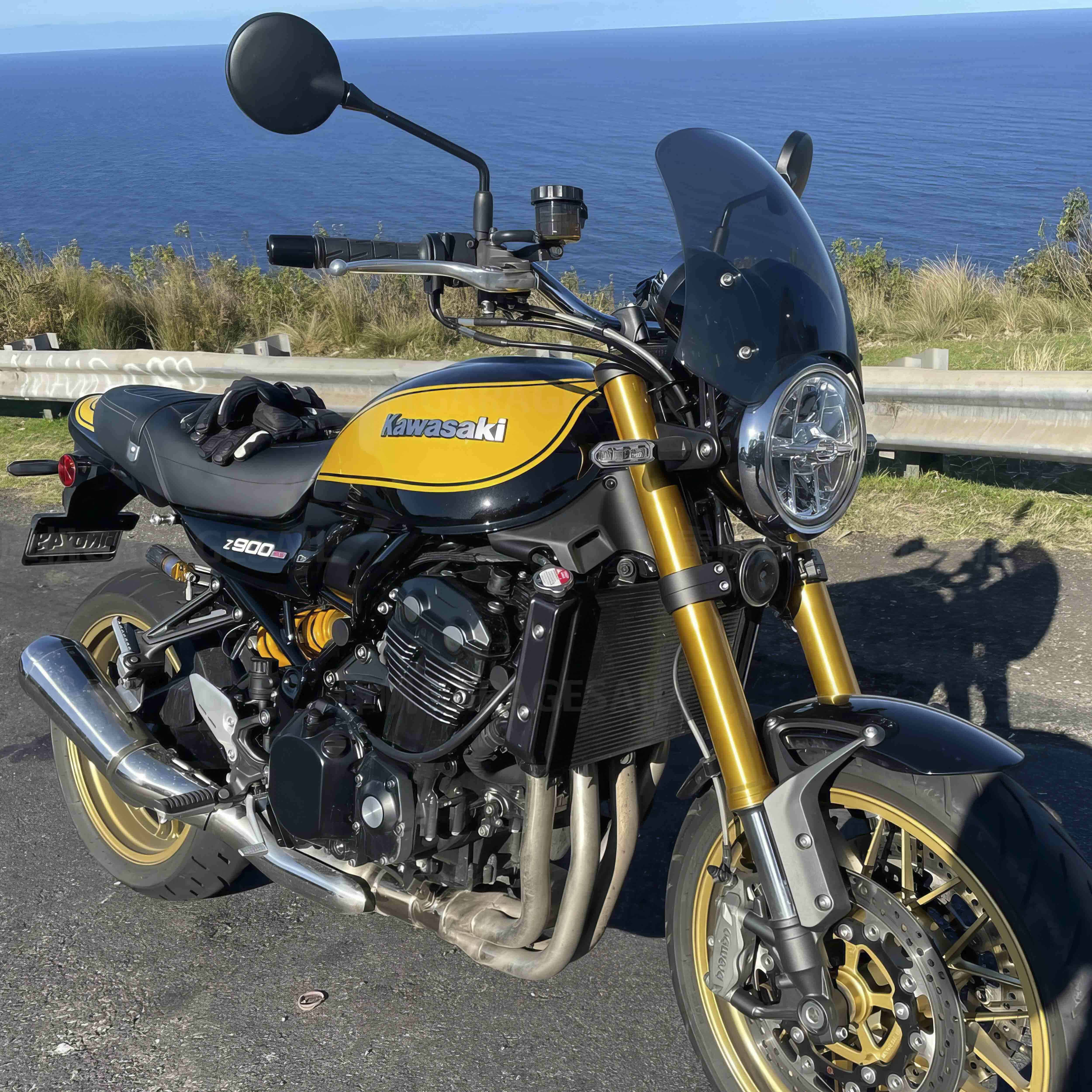 Dart 川崎 Z650 Z900RS 專用 風鏡 S3 高 Marlin