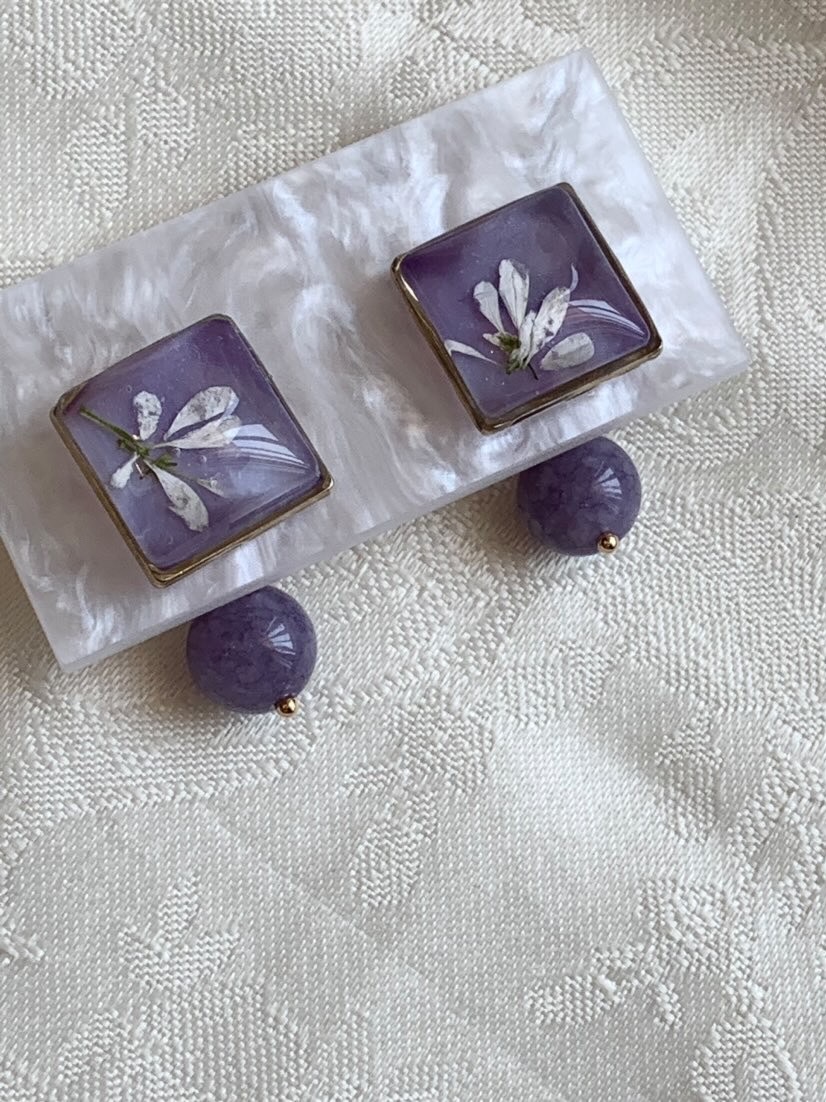 [anne_handmade] square tourmaline