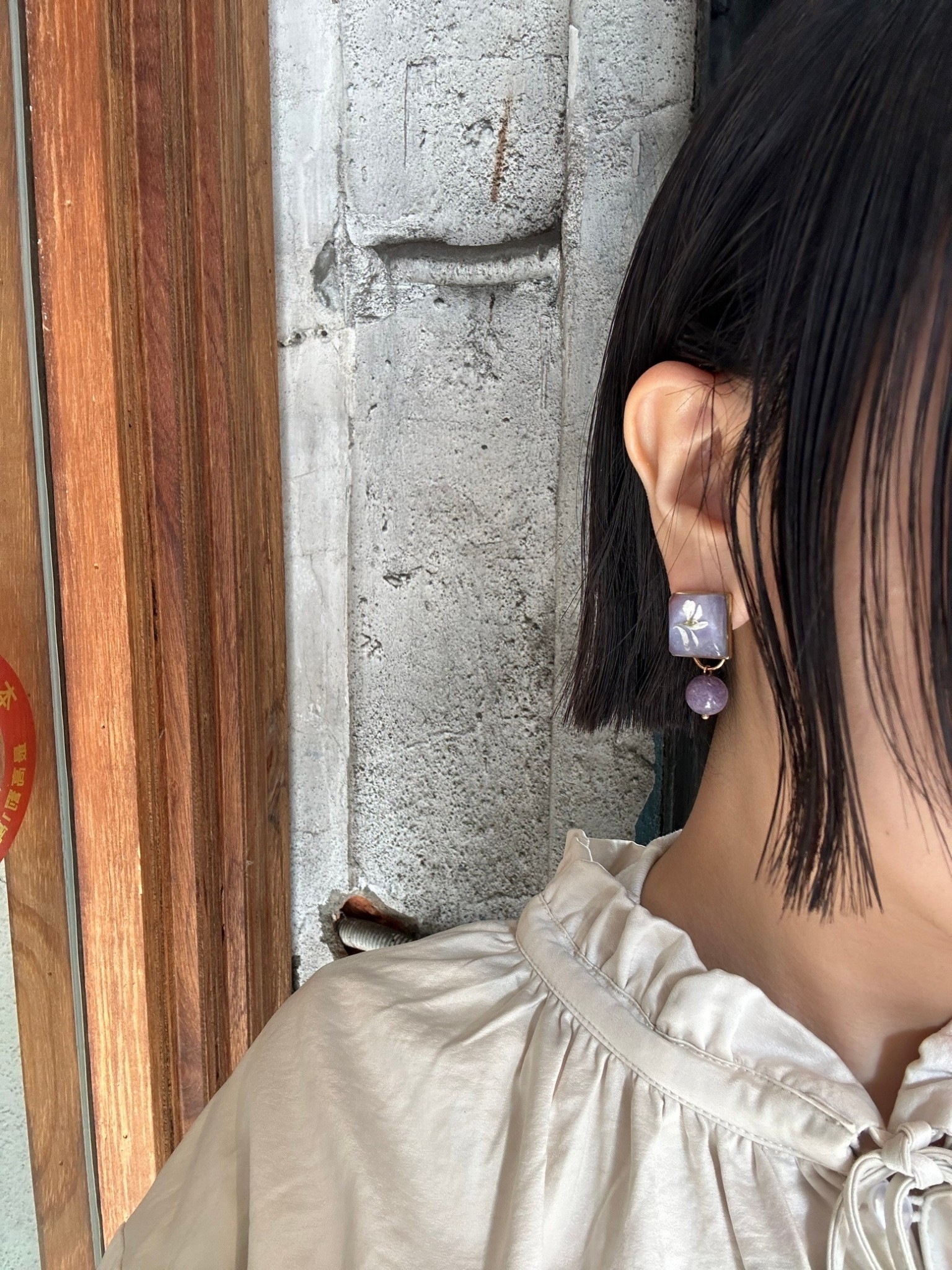 [anne_handmade] square tourmaline