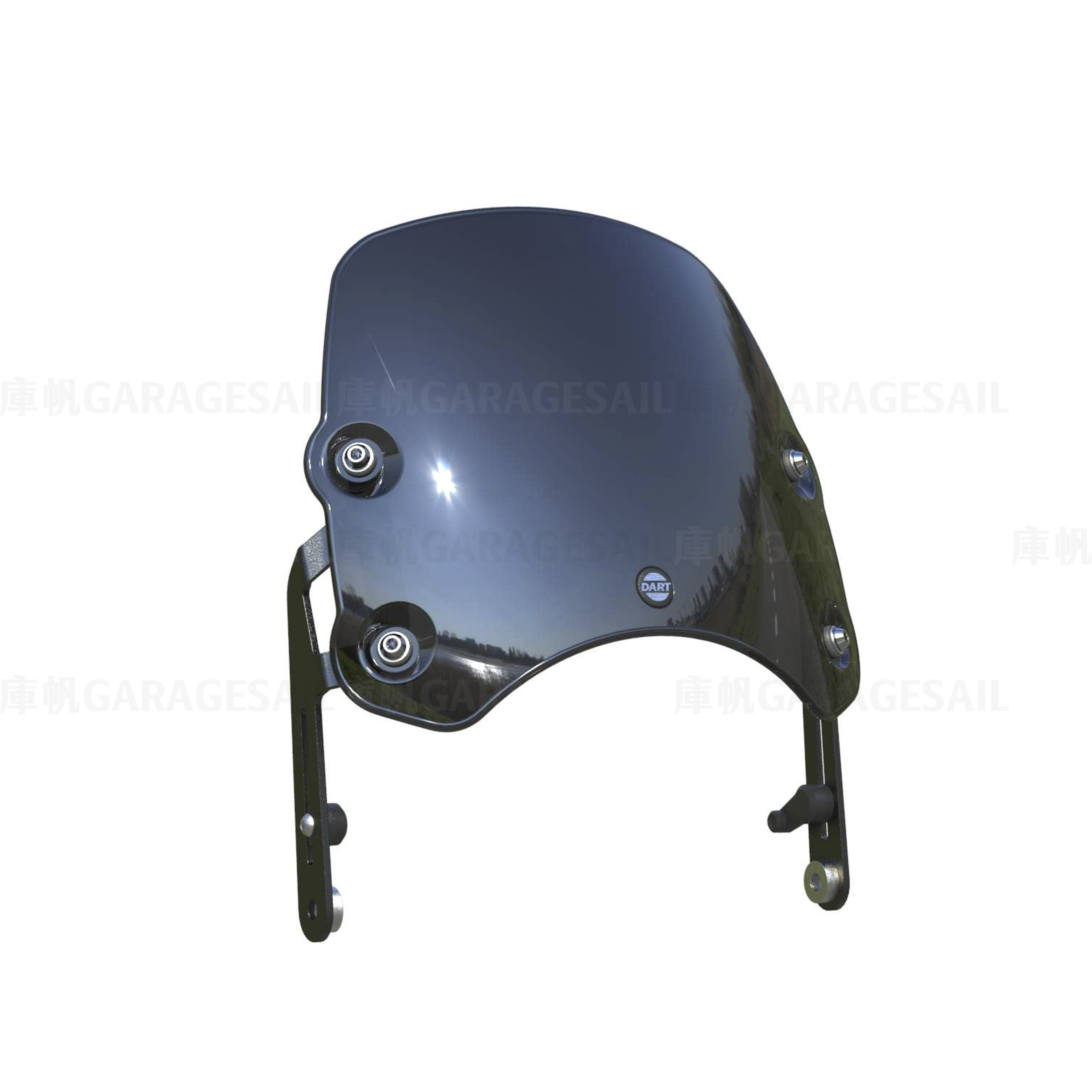 Dart 川崎 Z650 Z900RS 專用 風鏡 S3 低