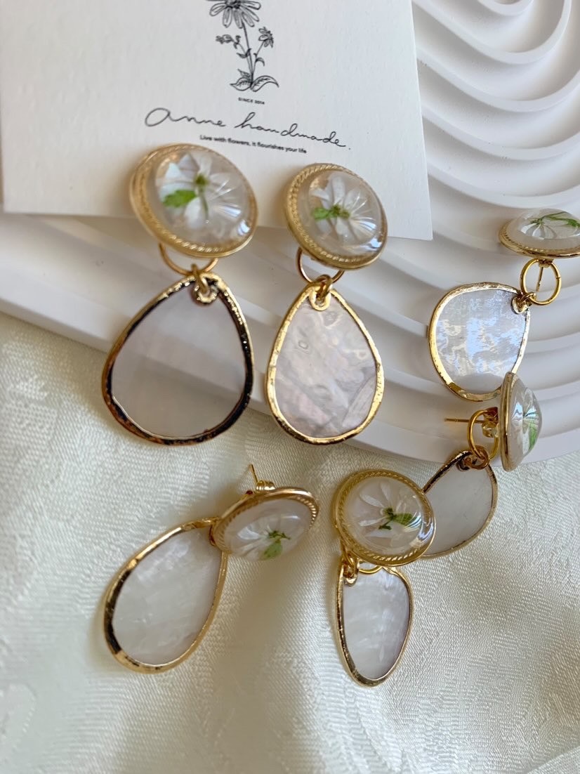 [anne_handmade] shell drop