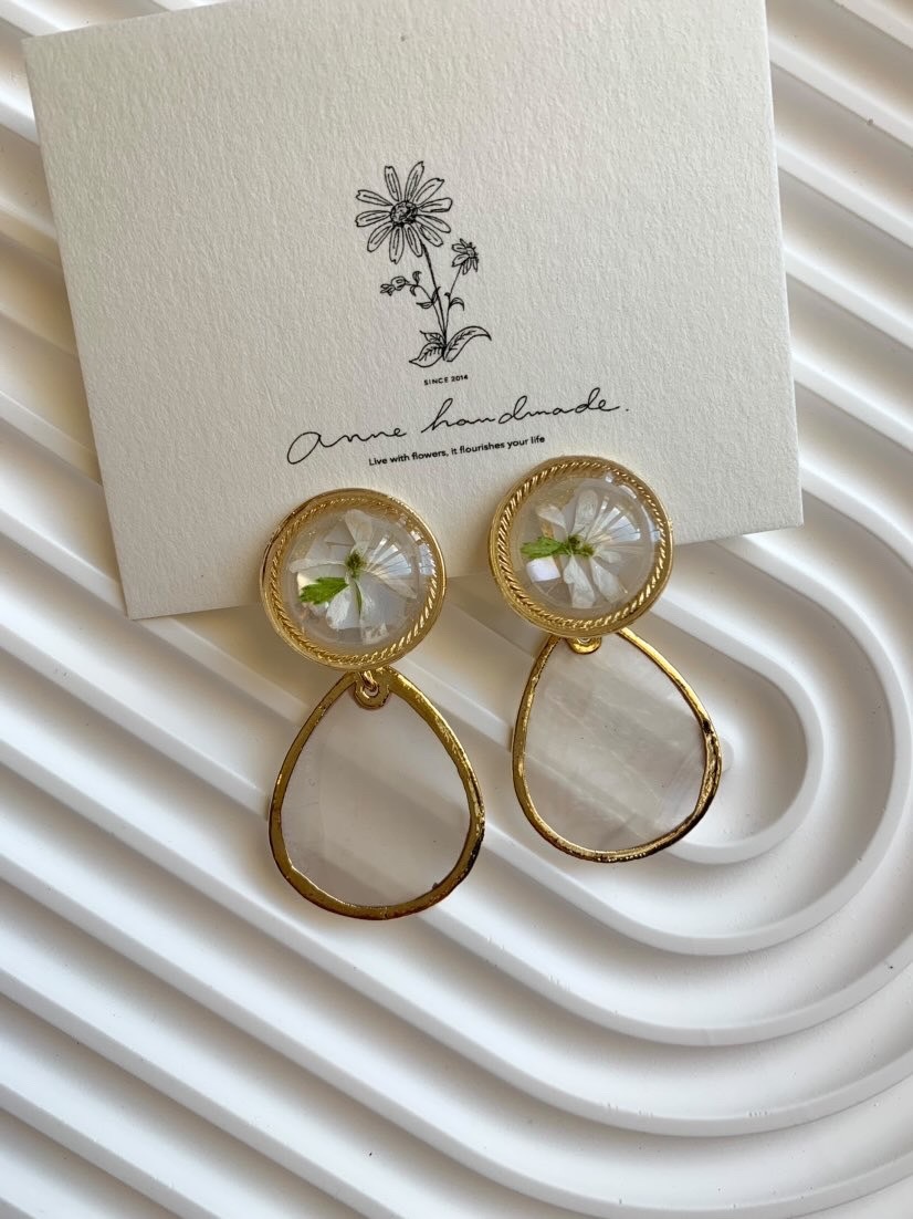 [anne_handmade] shell drop