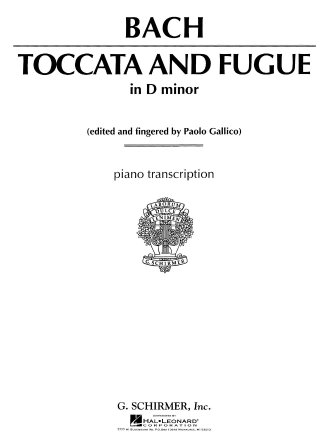 《Toccata and Fugue in D Minor BWV565》Piano Solo