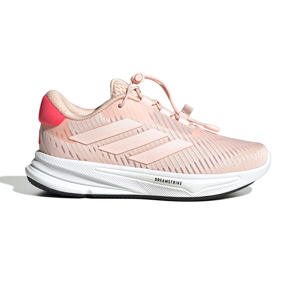 Adidas Supernova Ease 中童 粉色 運動 休閒 跑鞋 路跑 抽繩 小朋友 慢跑鞋 JH6242
