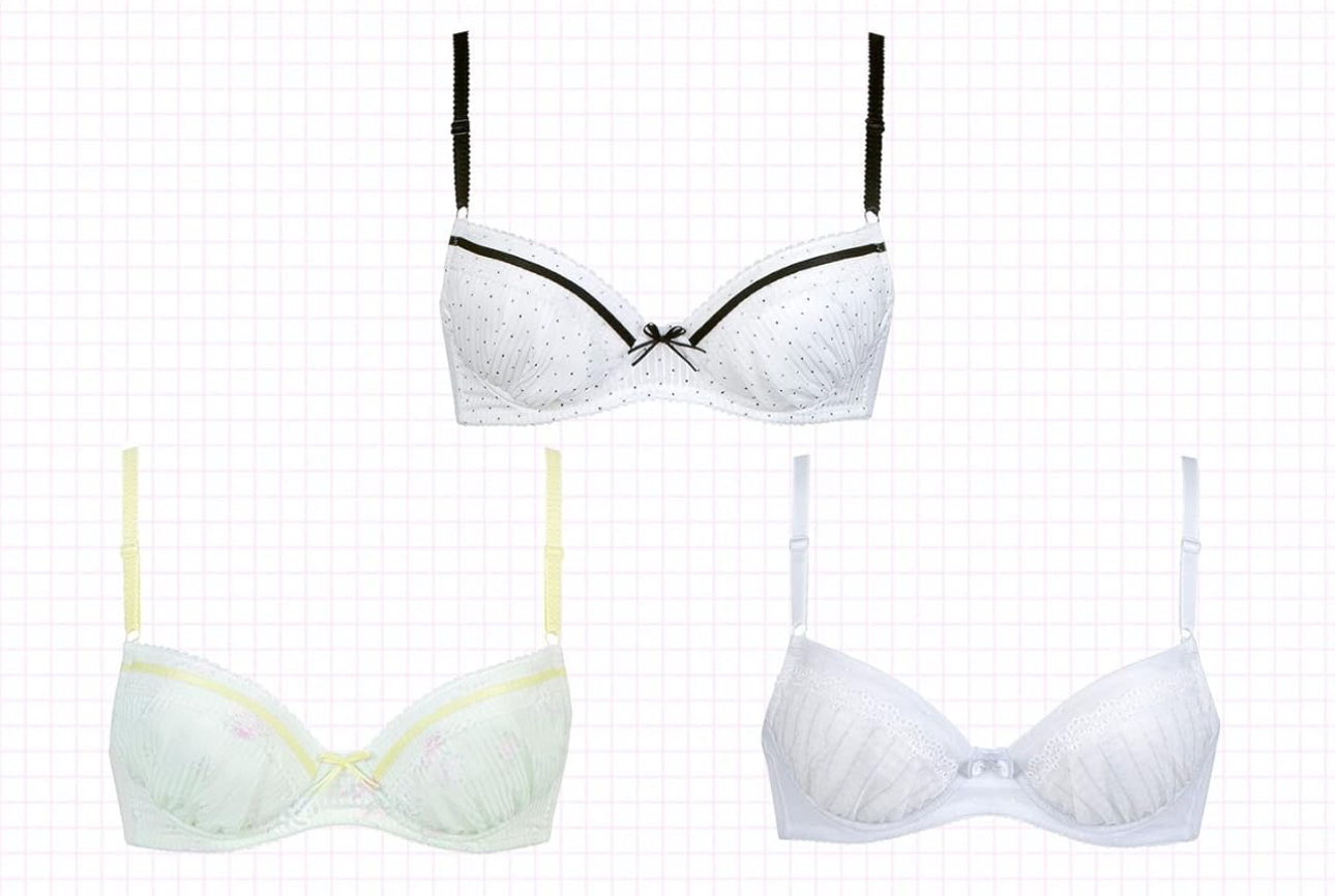 【預購】J0213909 [wacoal /wing 福袋]  發育少女胸罩3 件裝，適合胸型開始圓潤豐滿時使用，型號 RB9842，女孩款