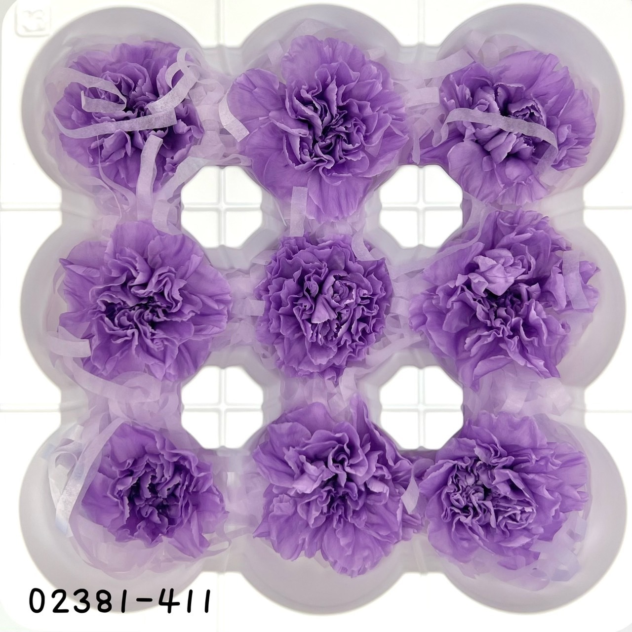 不凋康乃馨(9朵) 02381-411