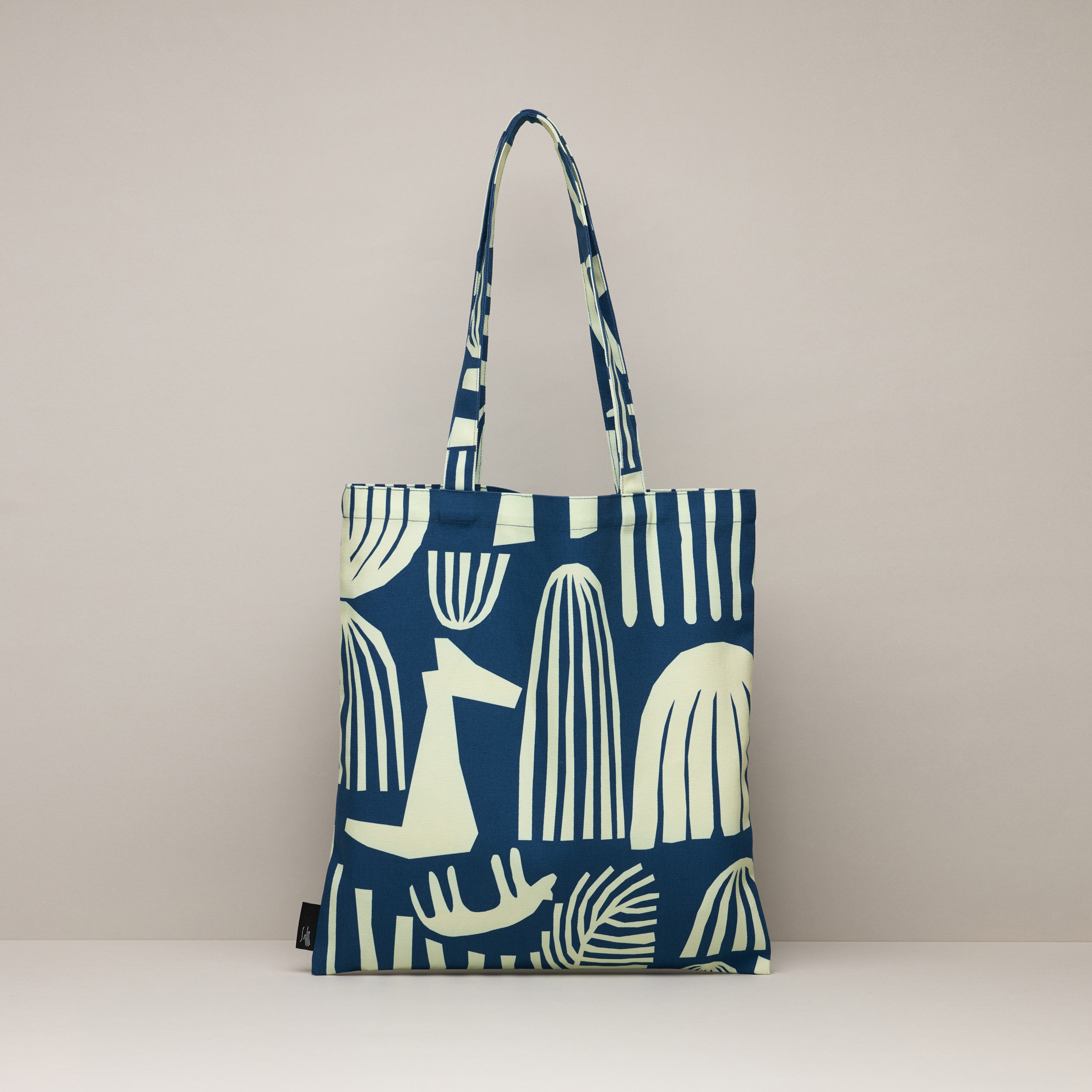 減簡托特包 / 米克斯藏青