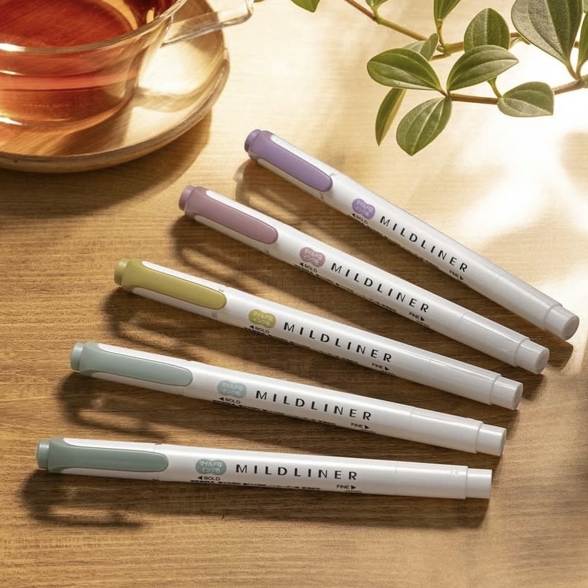 2025新色 MILDLINER 雙頭淡彩螢光筆｜日本ZEBRA