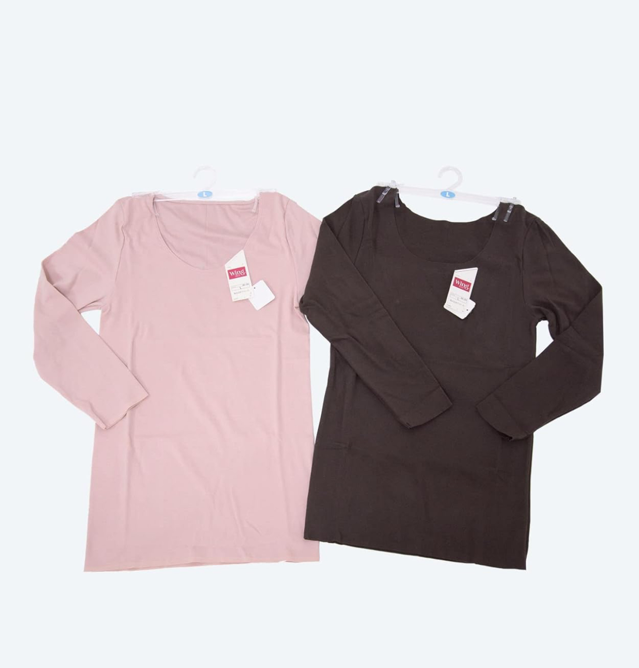 【預購】J0213910 [wacoal /wing 福袋]保暖長袖內衣 2 件裝，型號 EL9883