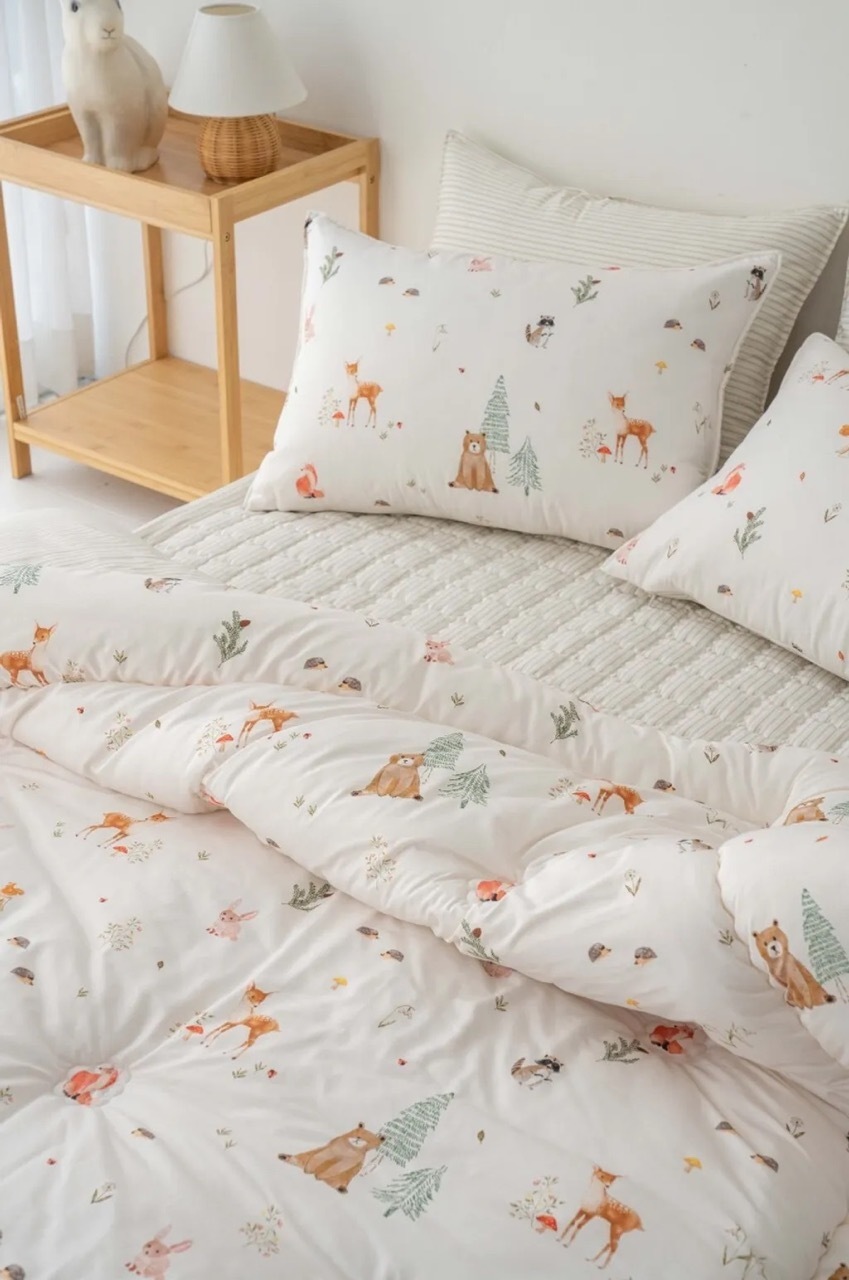 【預購】森林世界_厚款四季被(M2抗塵螨超細纖維)