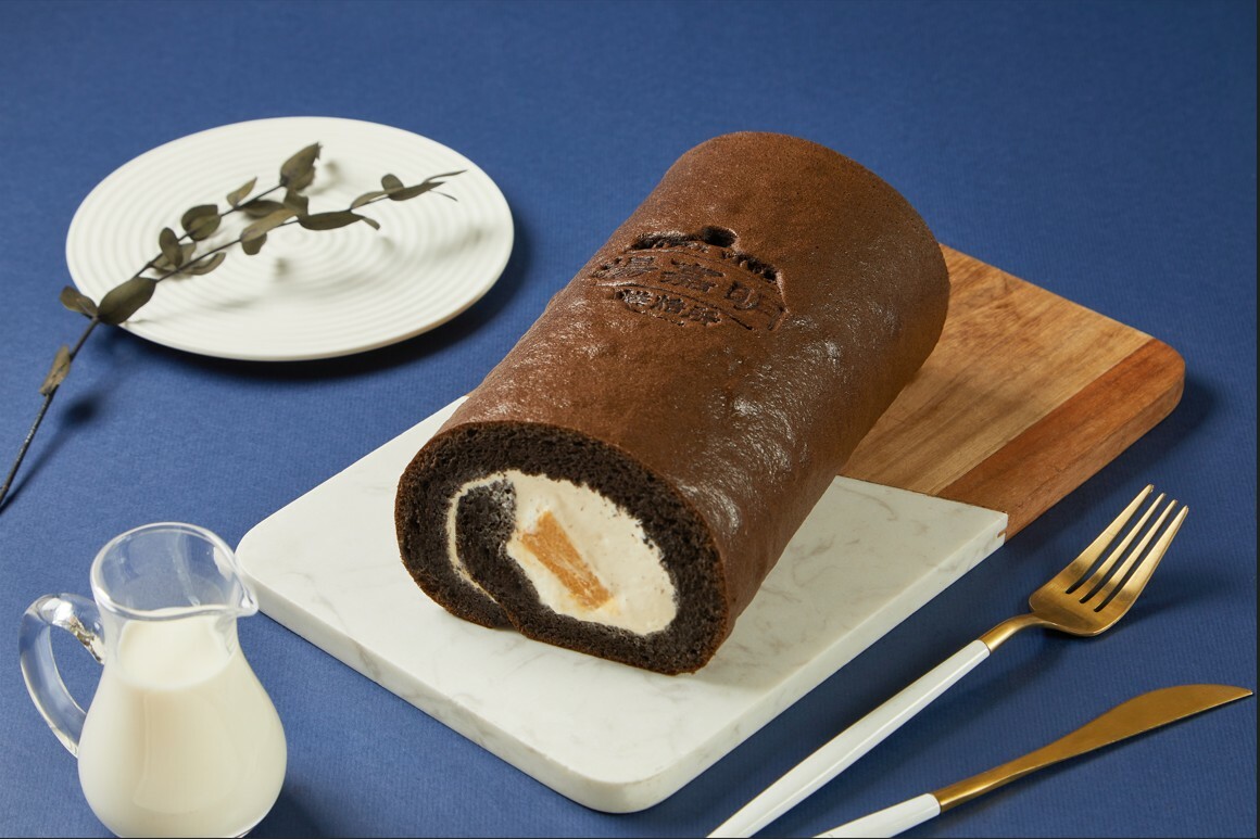 可可焦糖生乳捲