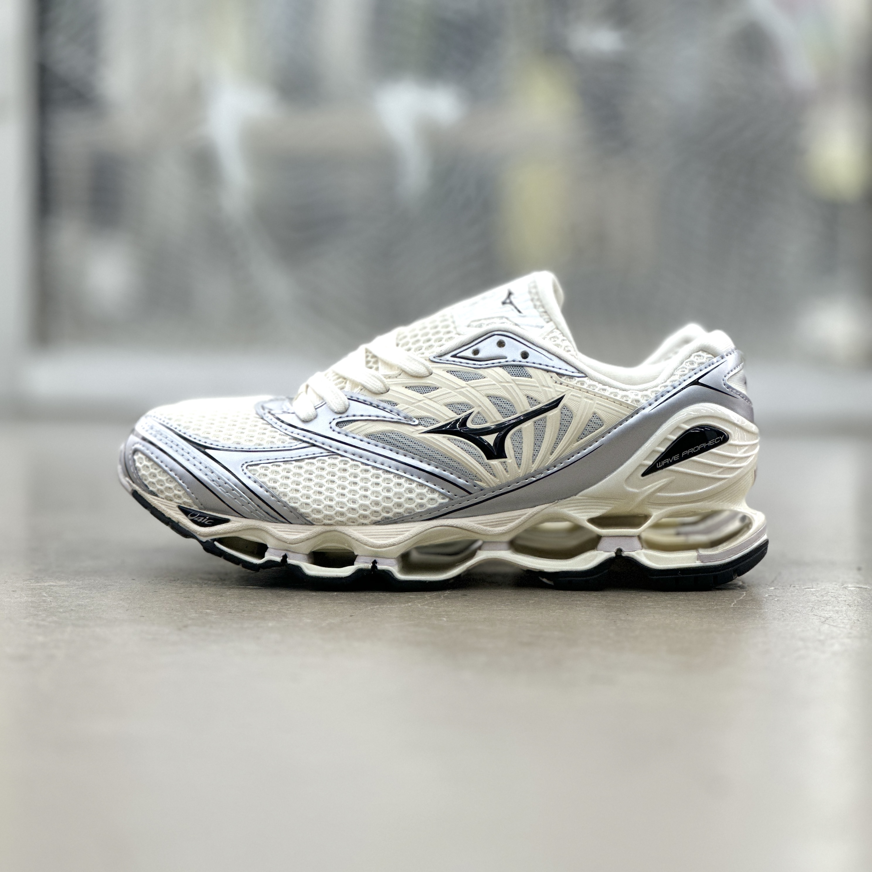 Mizuno Wave Prophecy LS White Silver l D1GA251101