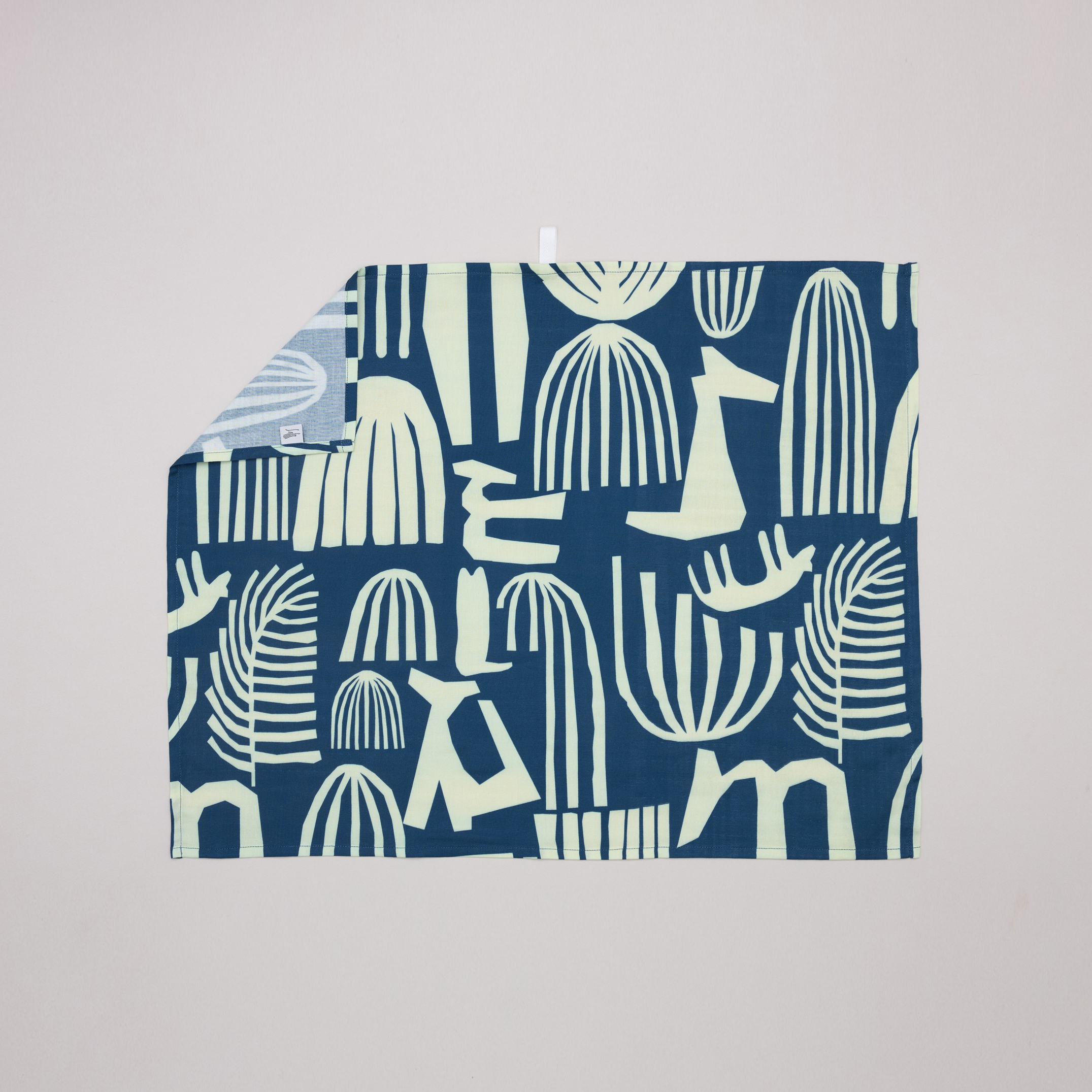 二重紗大茶巾 / 米克斯藏青