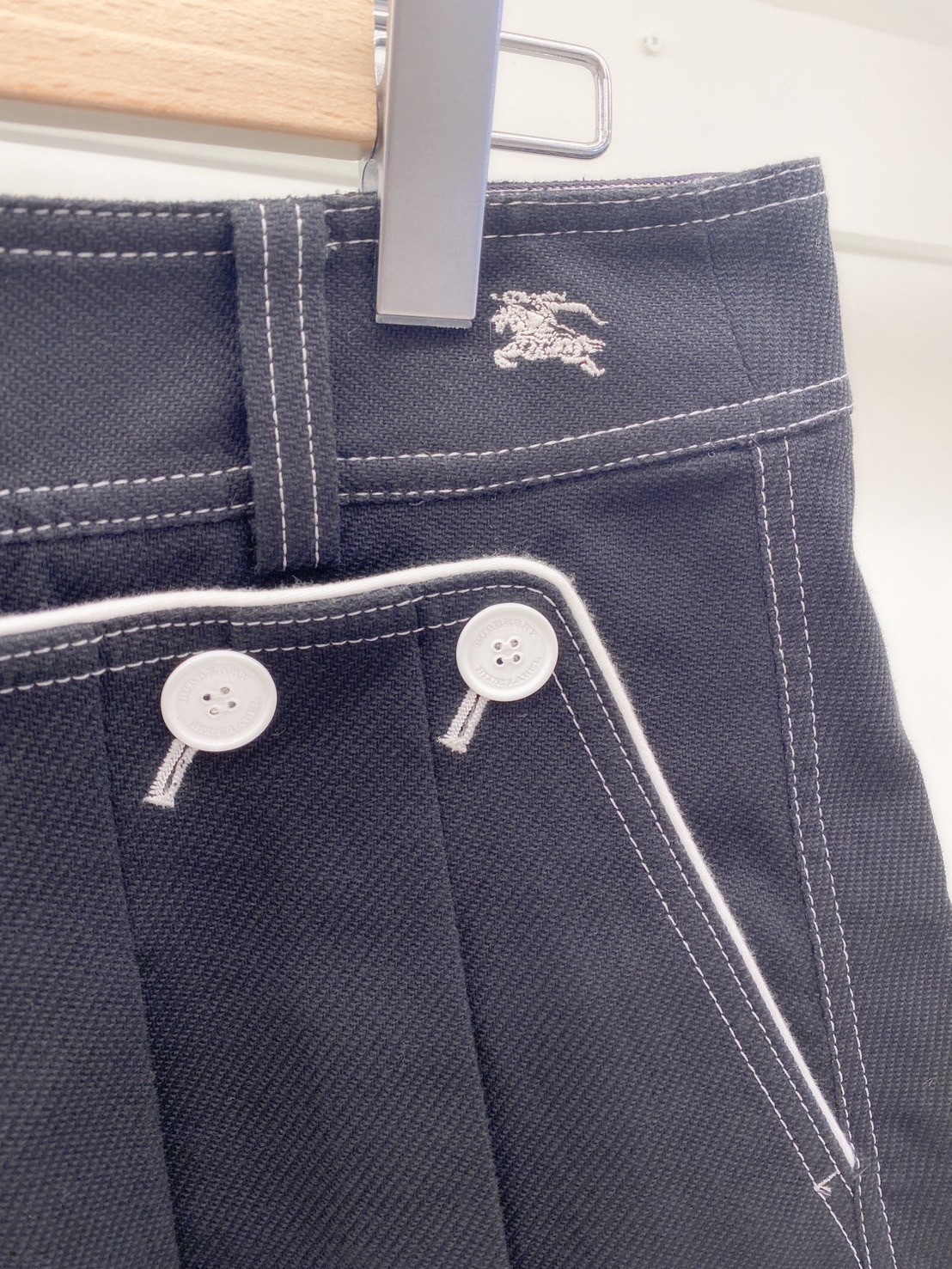 BURBERRY解構造形百摺短裙