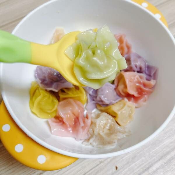 【樂森藥局】(冷凍1500免運中)童心好食館 寶寶彩色餛飩 餛飩類(微調味)(1Y+)