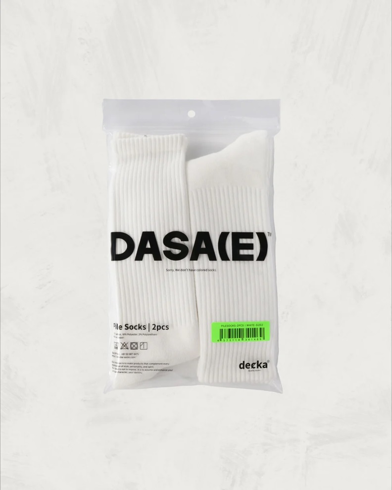 [現貨] Decka DASA(E)  Pile Socks｜2 pairs