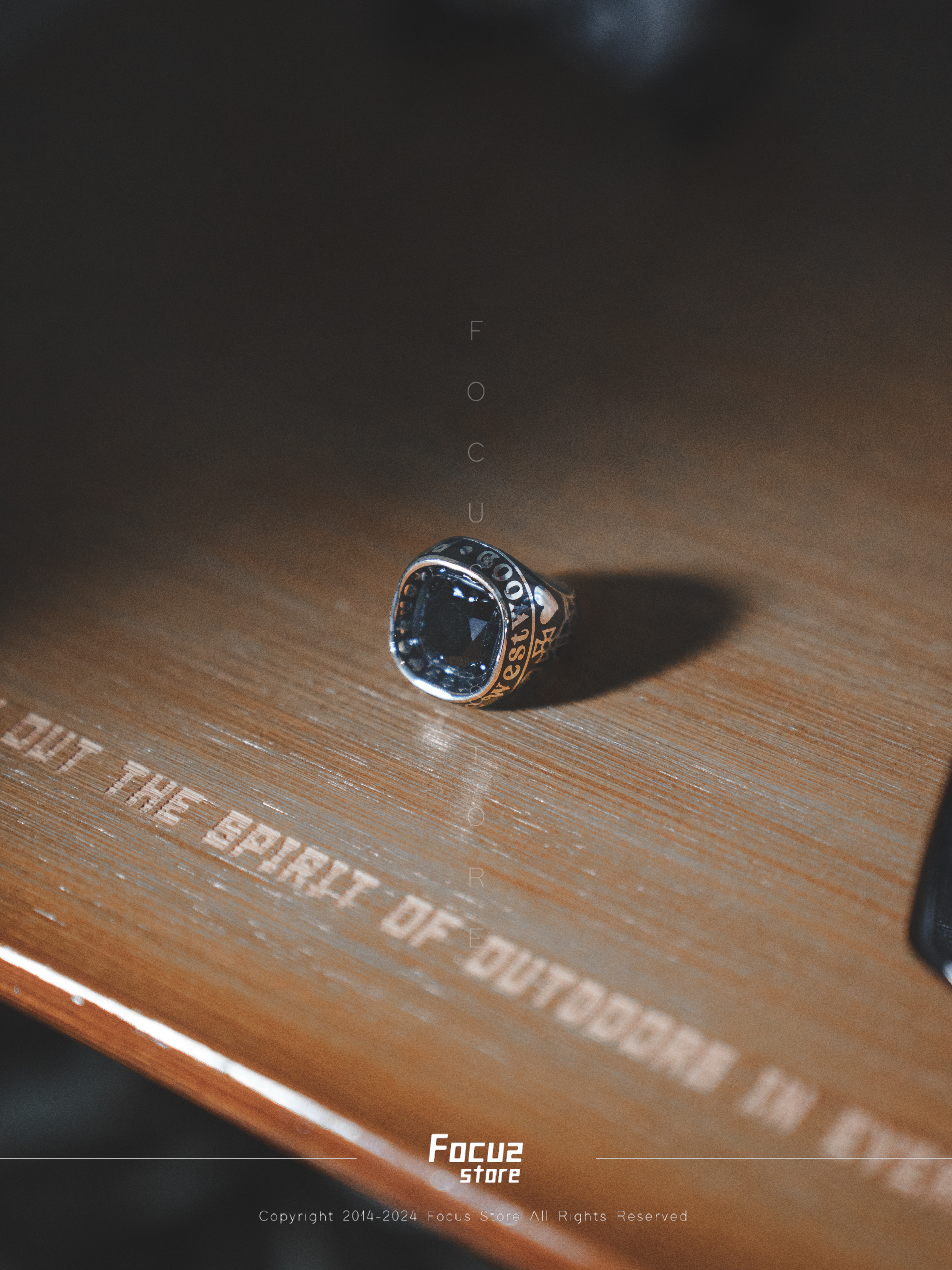 【Focus Store】預購 Palace x Vivienne Westwood Mini Logo Ring 西太后 鑲嵌黑石 戒指 925純銀 銀色 聯名款