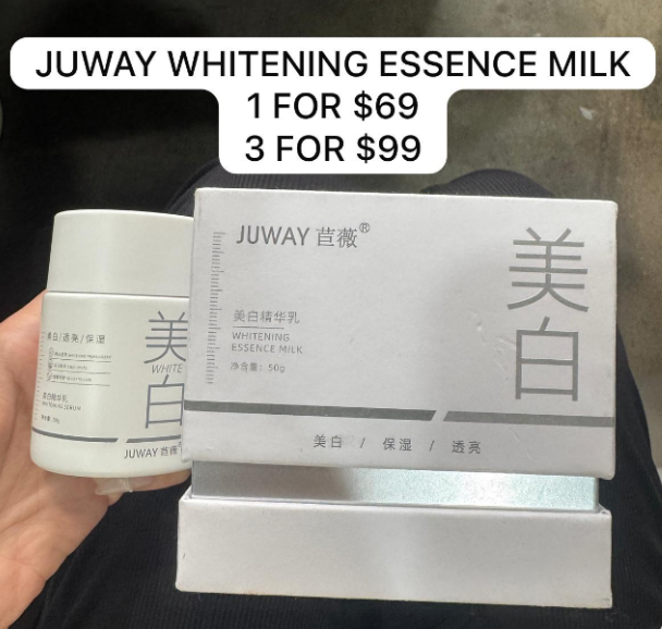 3 JUWAY WHITENING ESSENCE MILK